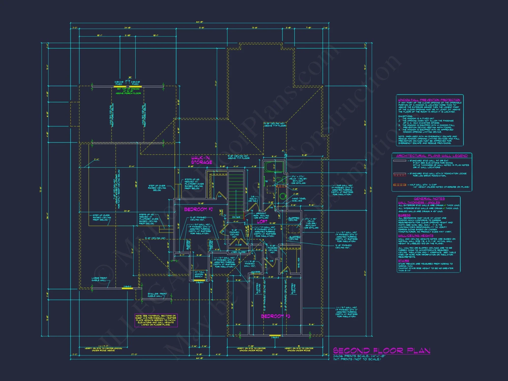 Elegant 3-Bedroom house Plan with Detailed Floor Designs