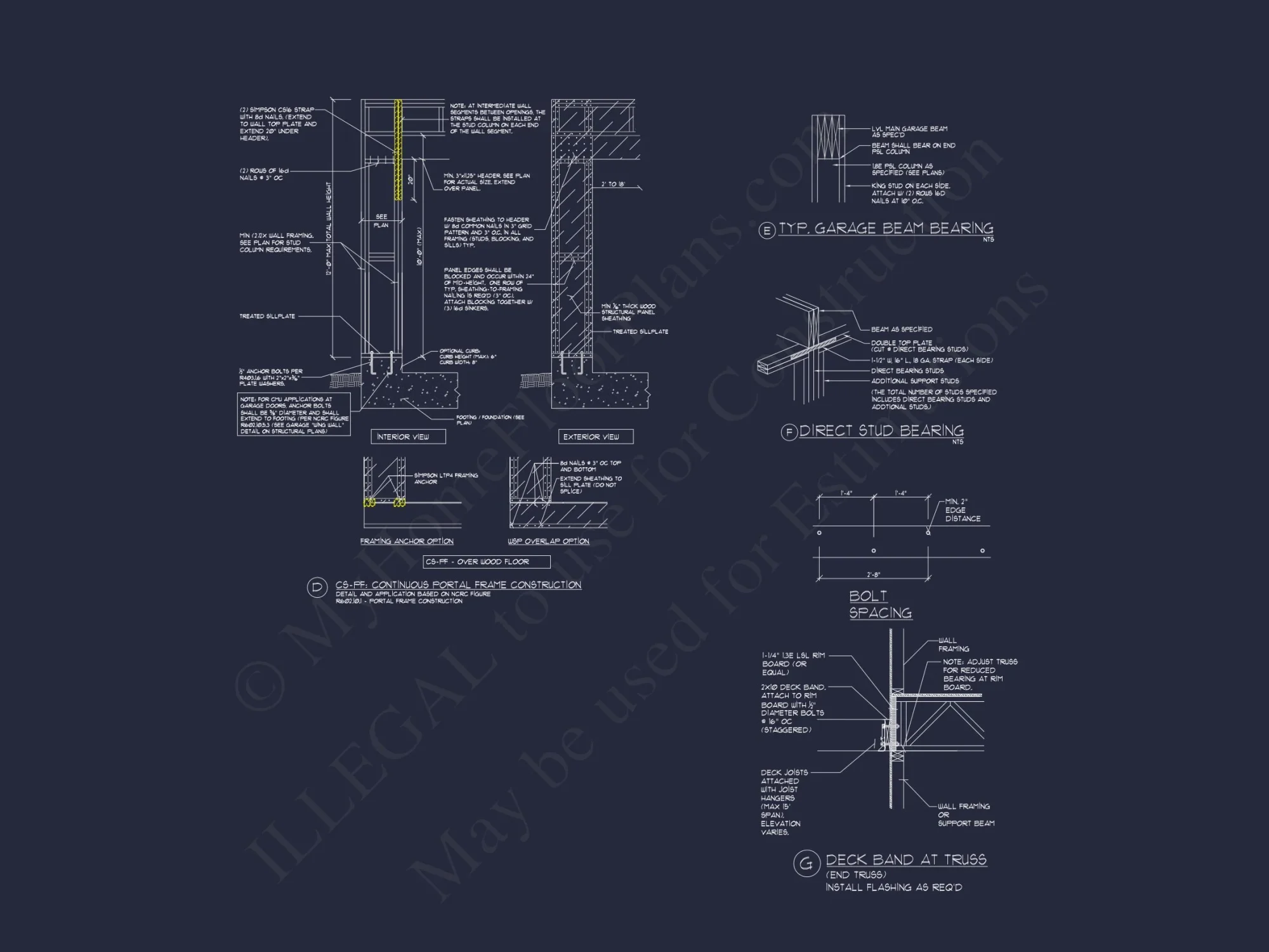 Customizable house Plan with 2-Story Design and CAD Blueprint