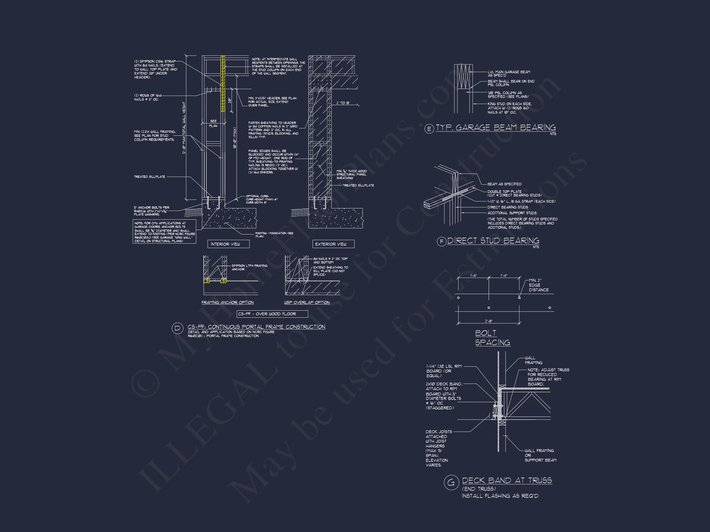 16-1301 HOUSE PLAN - Colonial Home Plan - 4-Bed, 3-Bath, 2,800 SF 12 Customizable house Plan with 2-Story Design and CAD Blueprint