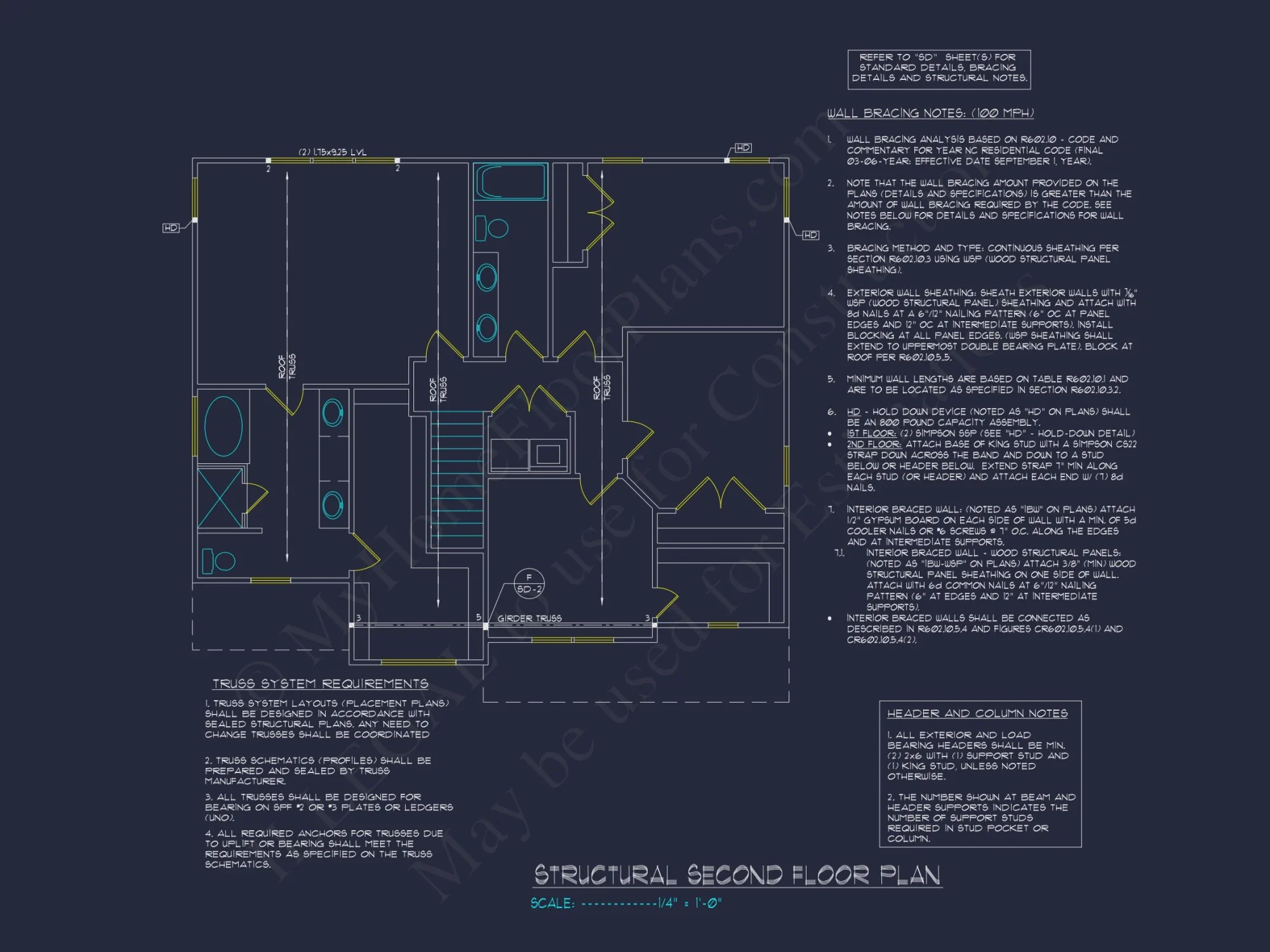 Customizable house Plan with 2-Story Design and CAD Blueprint