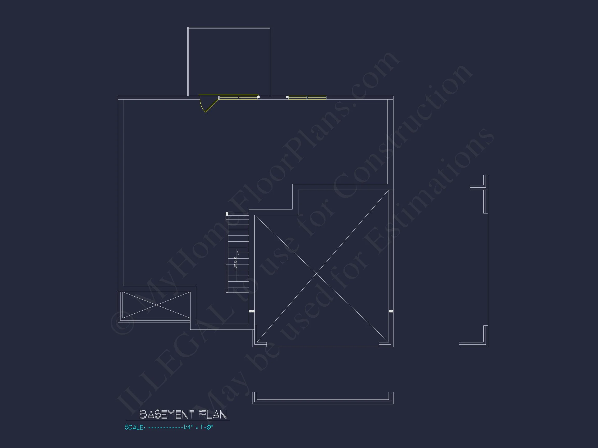 16-1301 HOUSE PLAN - Colonial Home Plan - 4-Bed, 3-Bath, 2,800 SF 7 Customizable house Plan with 2-Story Design and CAD Blueprint