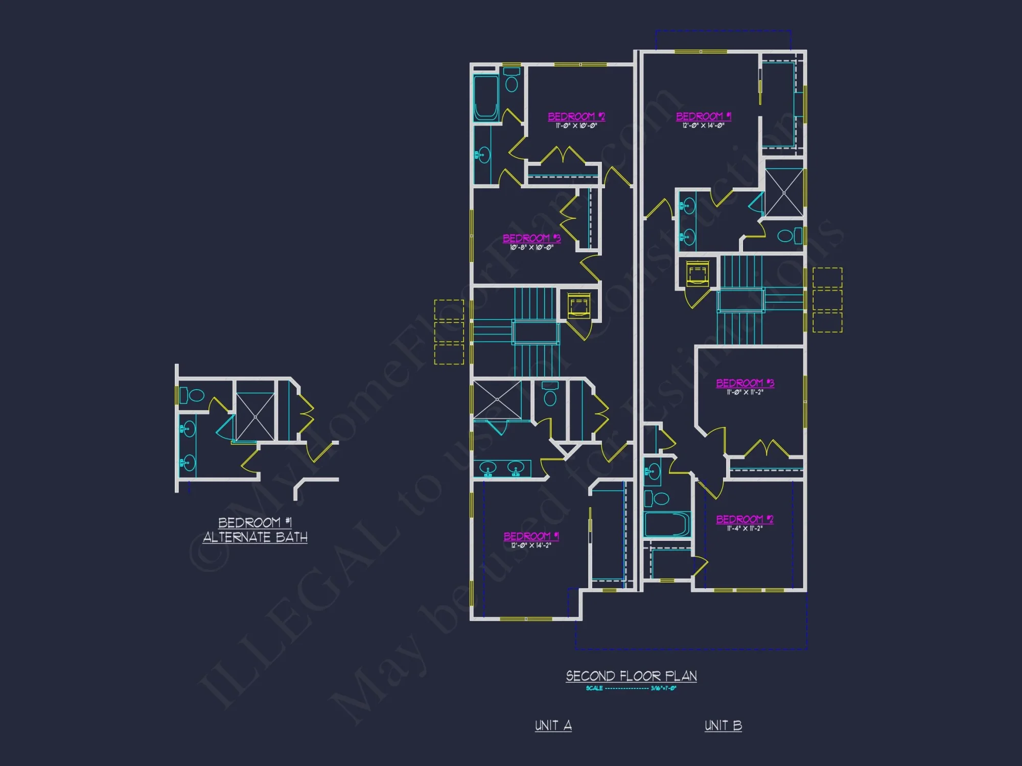 Stunning Duplex house Plan: Detailed Floor Plan and CAD Designs