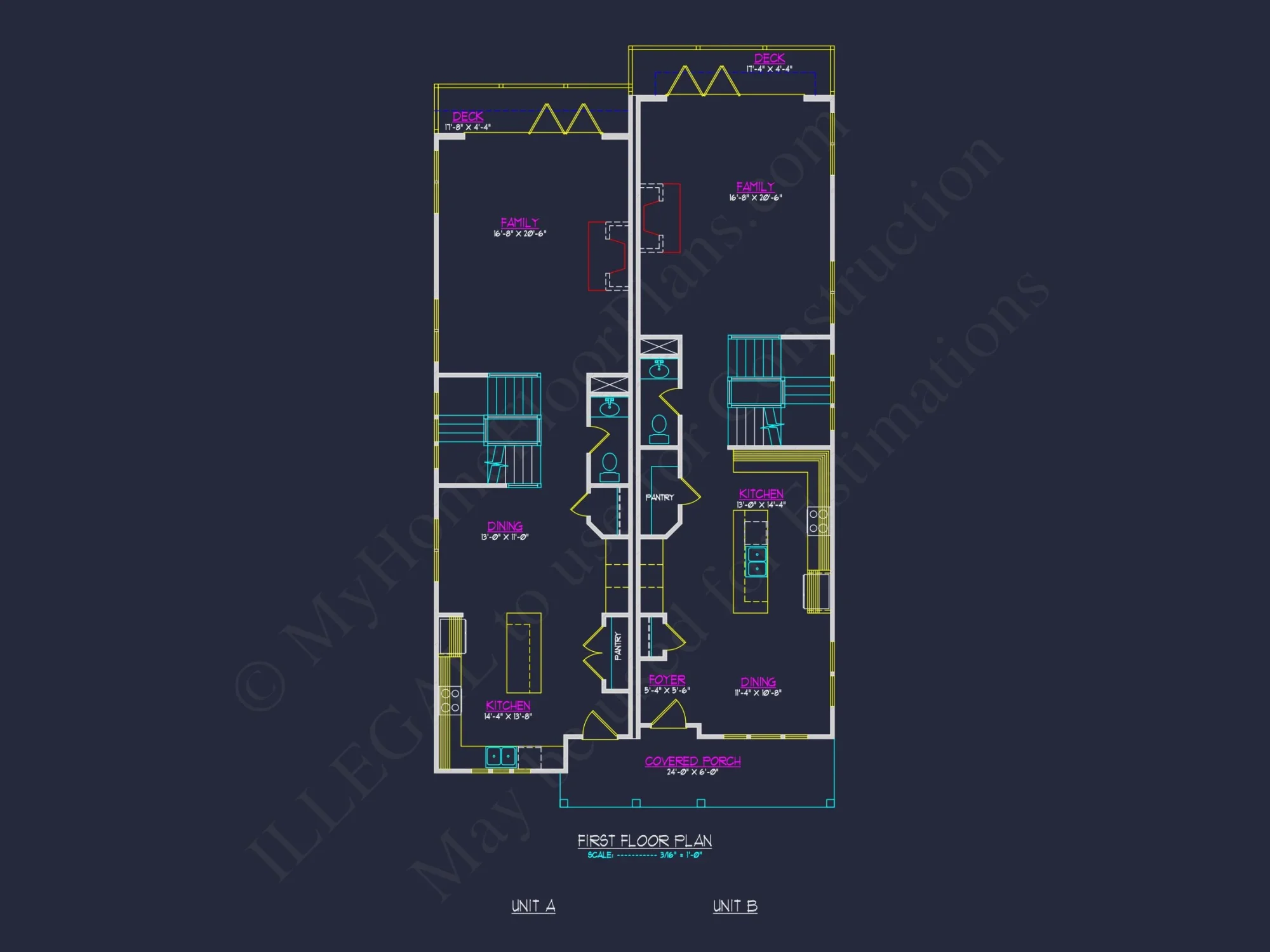 Stunning Duplex house Plan: Detailed Floor Plan and CAD Designs