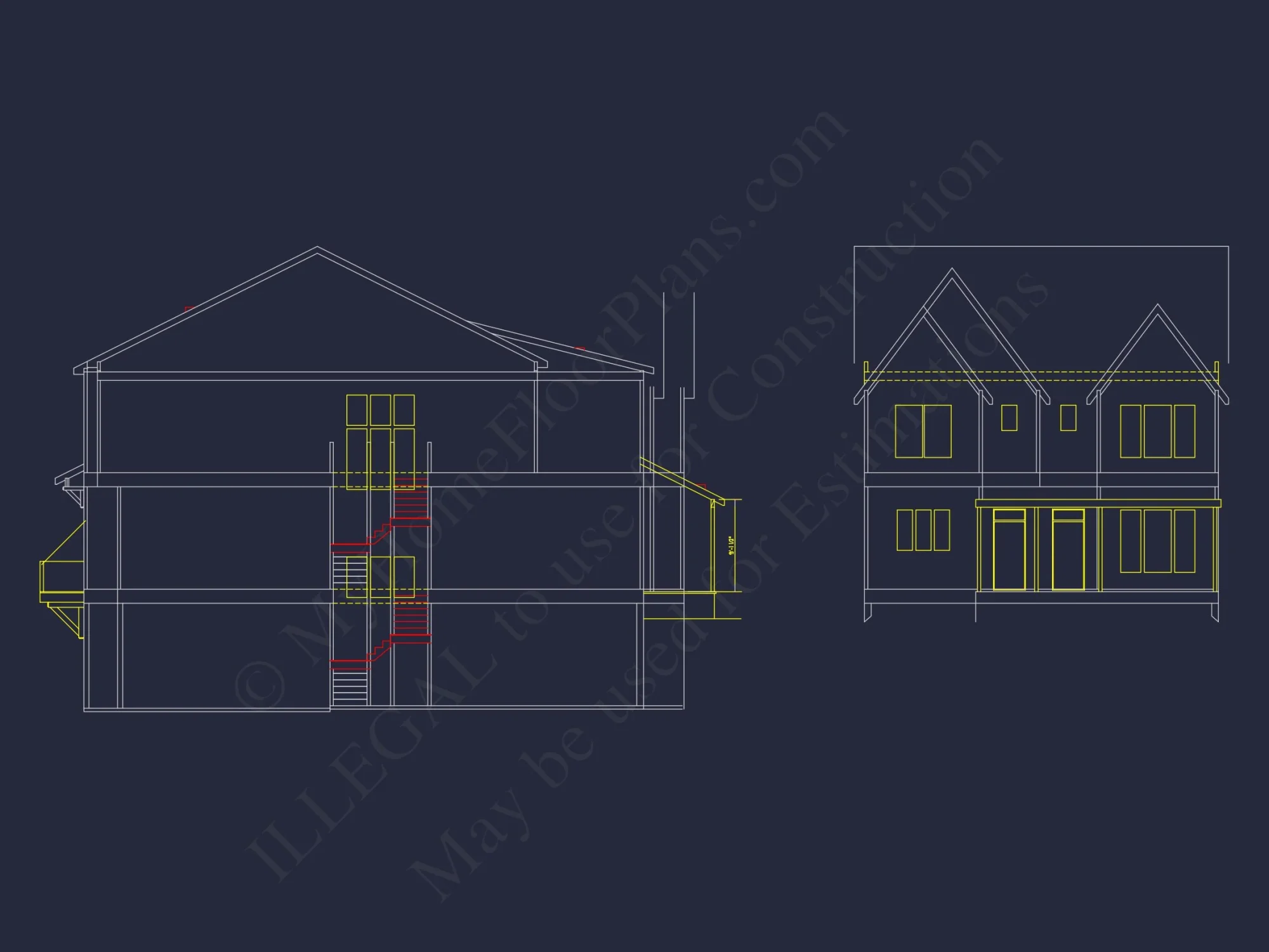 Stunning Duplex house Plan: Detailed Floor Plan and CAD Designs