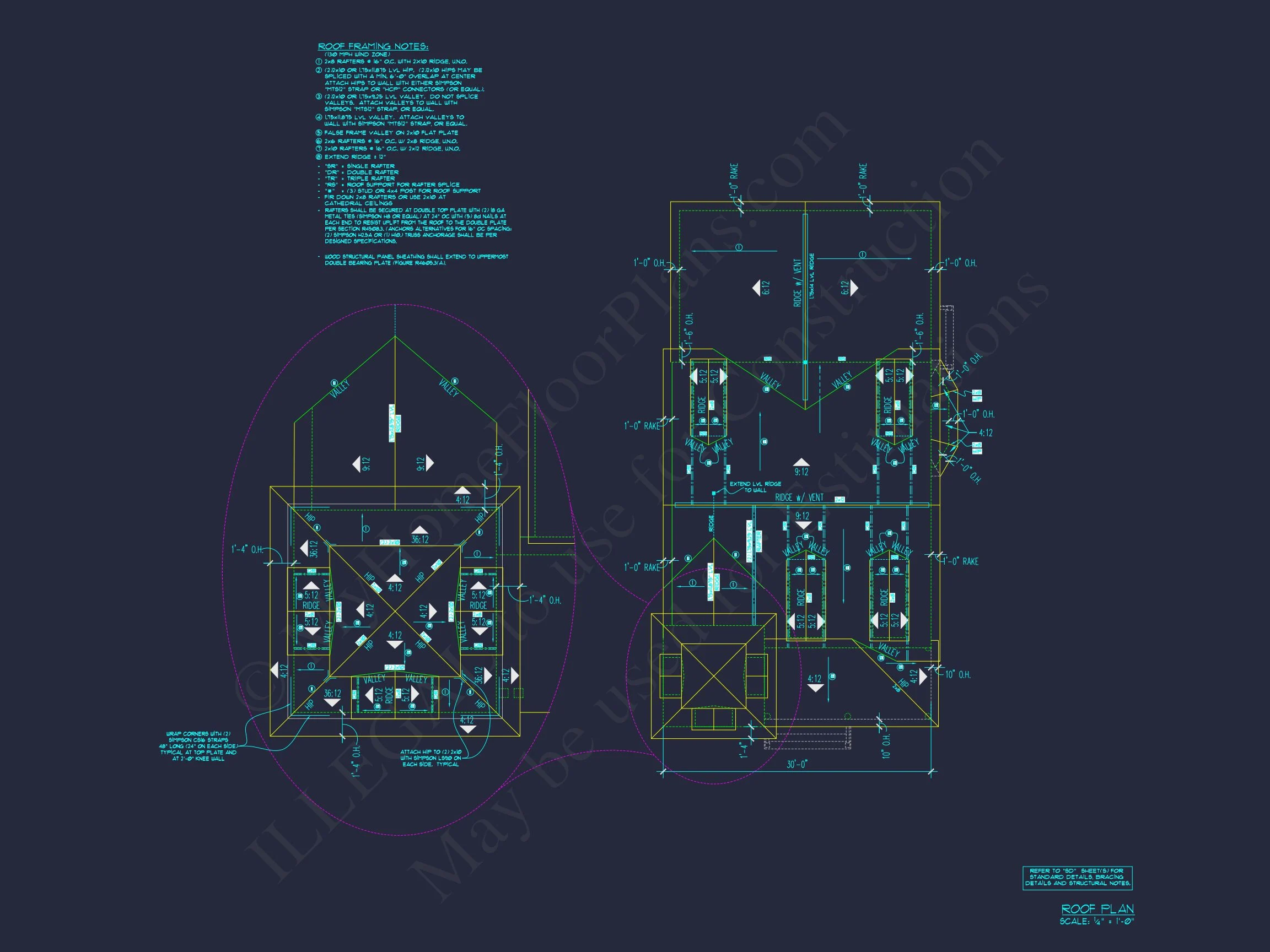 16-1177 HOUSE PLAN - Colonial Home Plan - 3-Bed, 2.5-Bath, 2,285 SF 10 Colonial Two-Story house Plan with Detached Garage and CAD Design