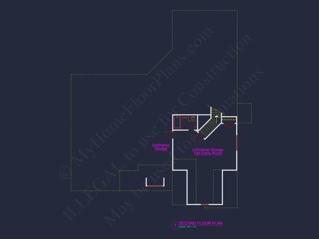 Traditional Craftsman house Plan with Detailed Floor Blueprint