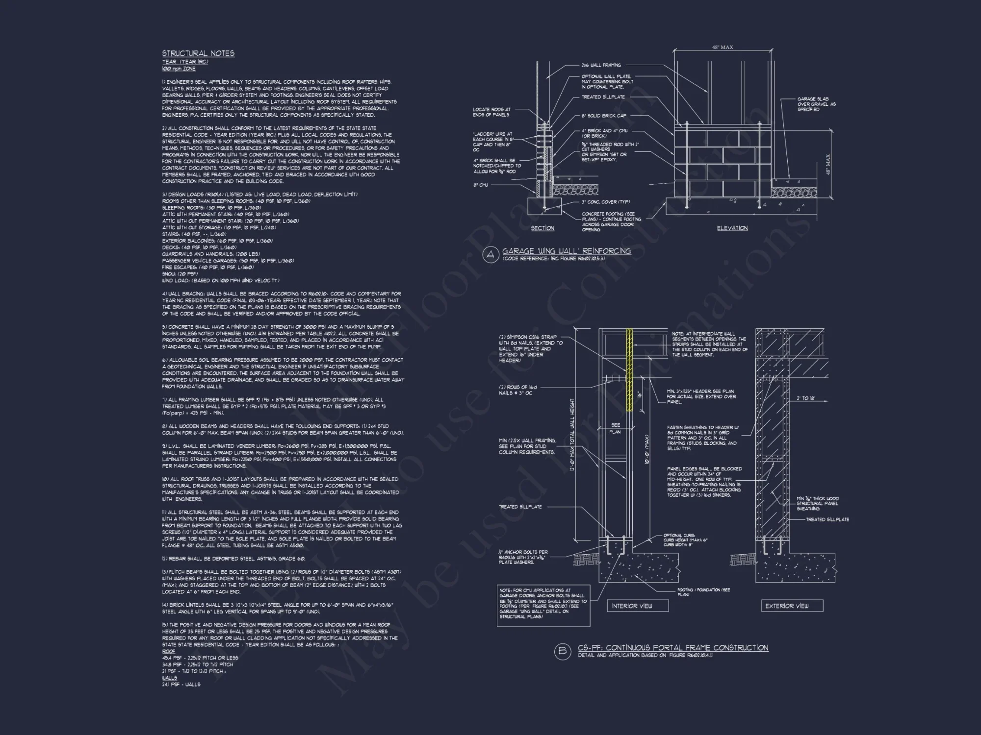 Craftsman house Floor Plan: CAD Blueprint for Modern Designs