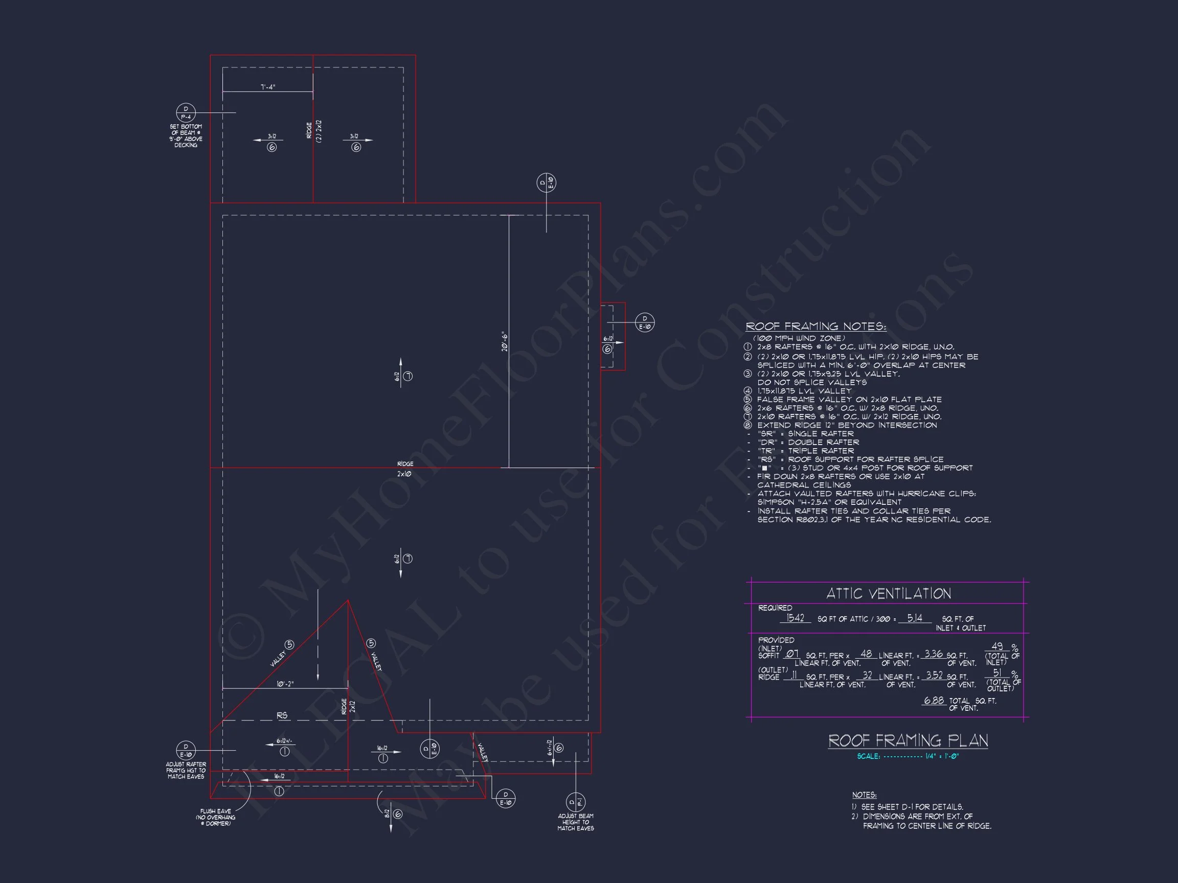 Craftsman house Floor Plan: CAD Blueprint for Modern Designs