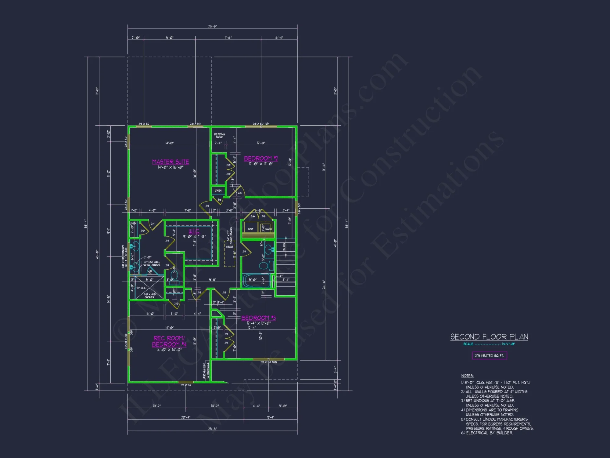 Craftsman house Floor Plan: CAD Blueprint for Modern Designs
