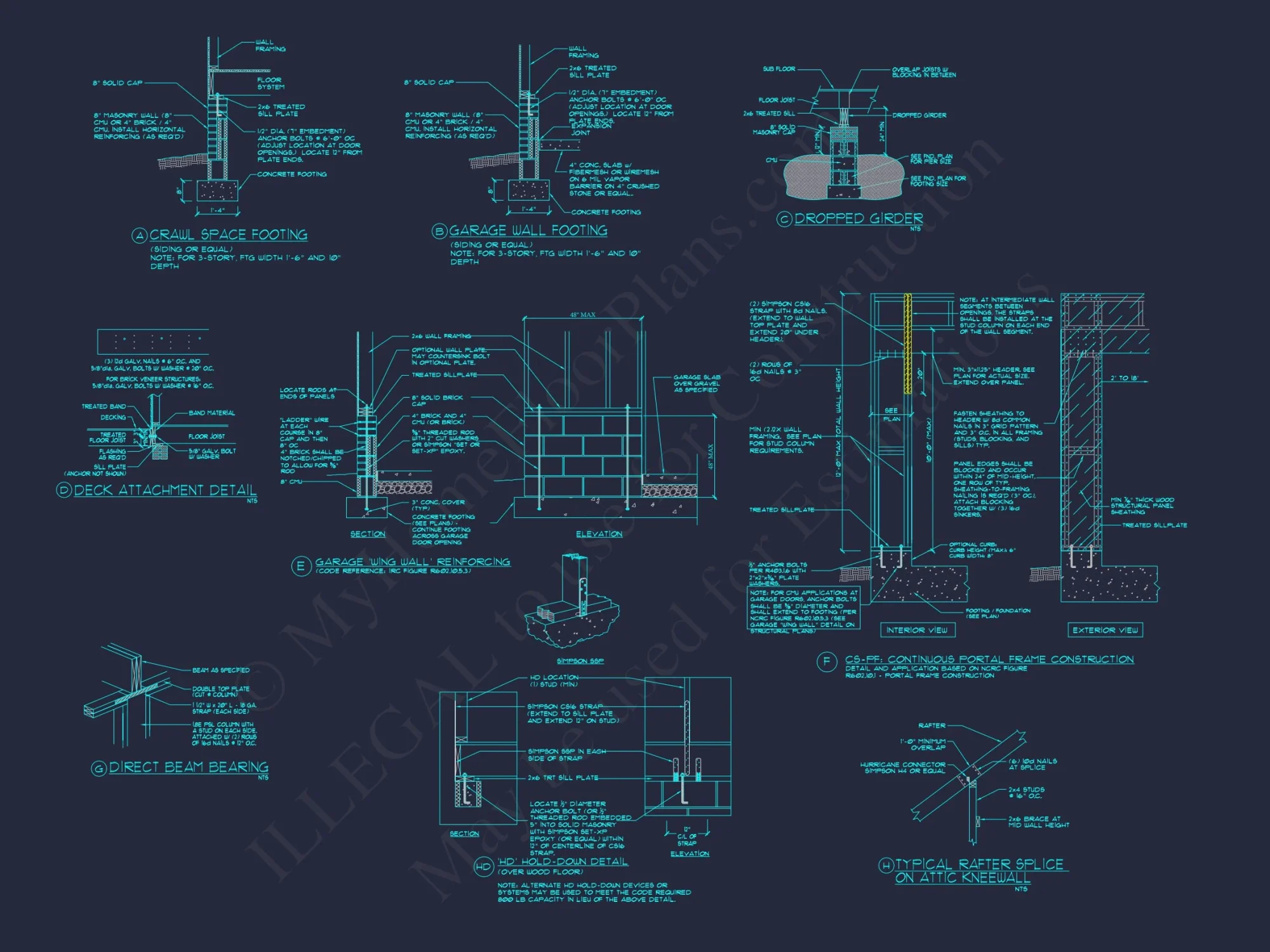 Beautiful house Plan with CAD Designs and Detailed Blueprints