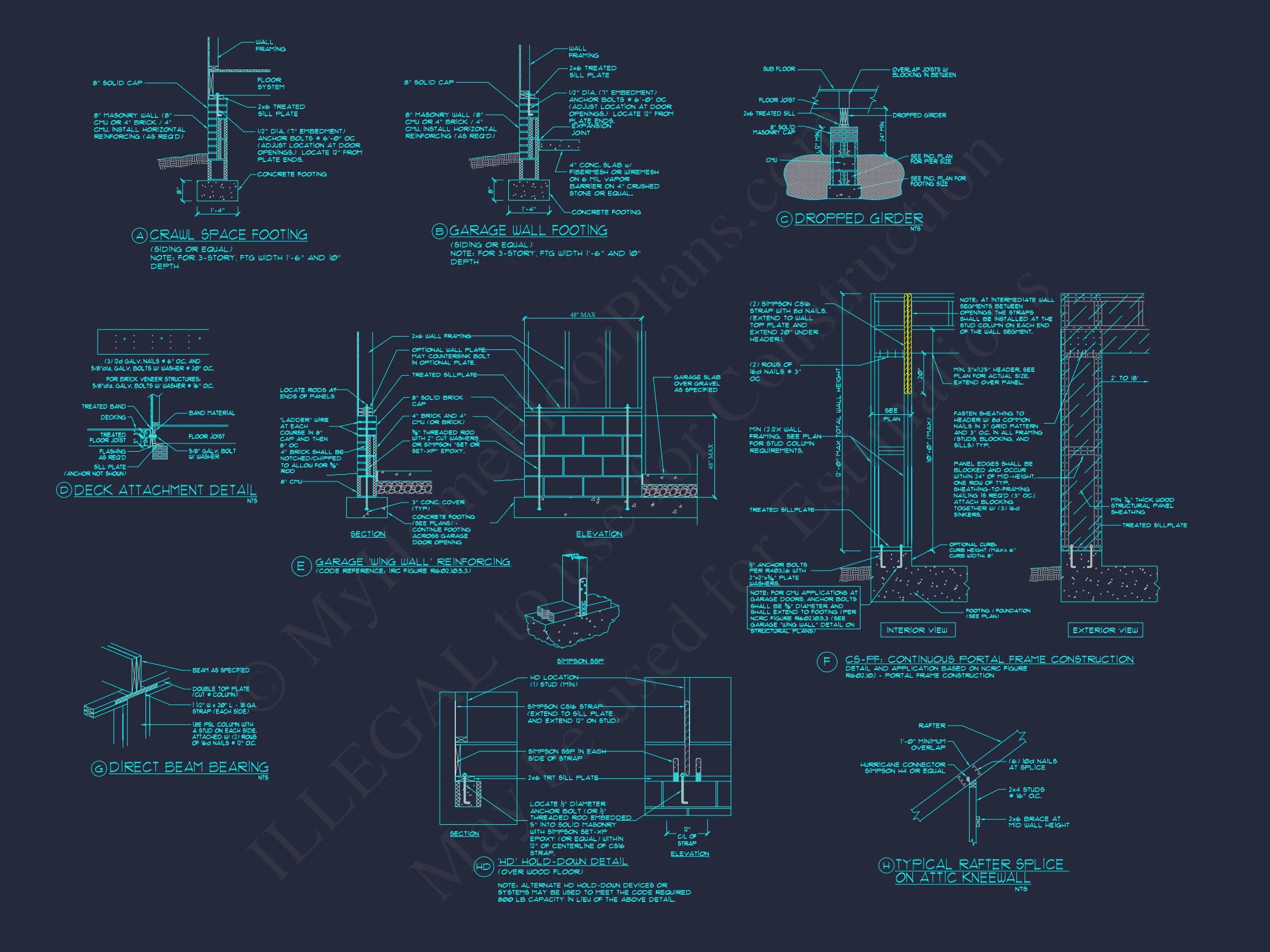 Beautiful house Plan with CAD Designs and Detailed Blueprints