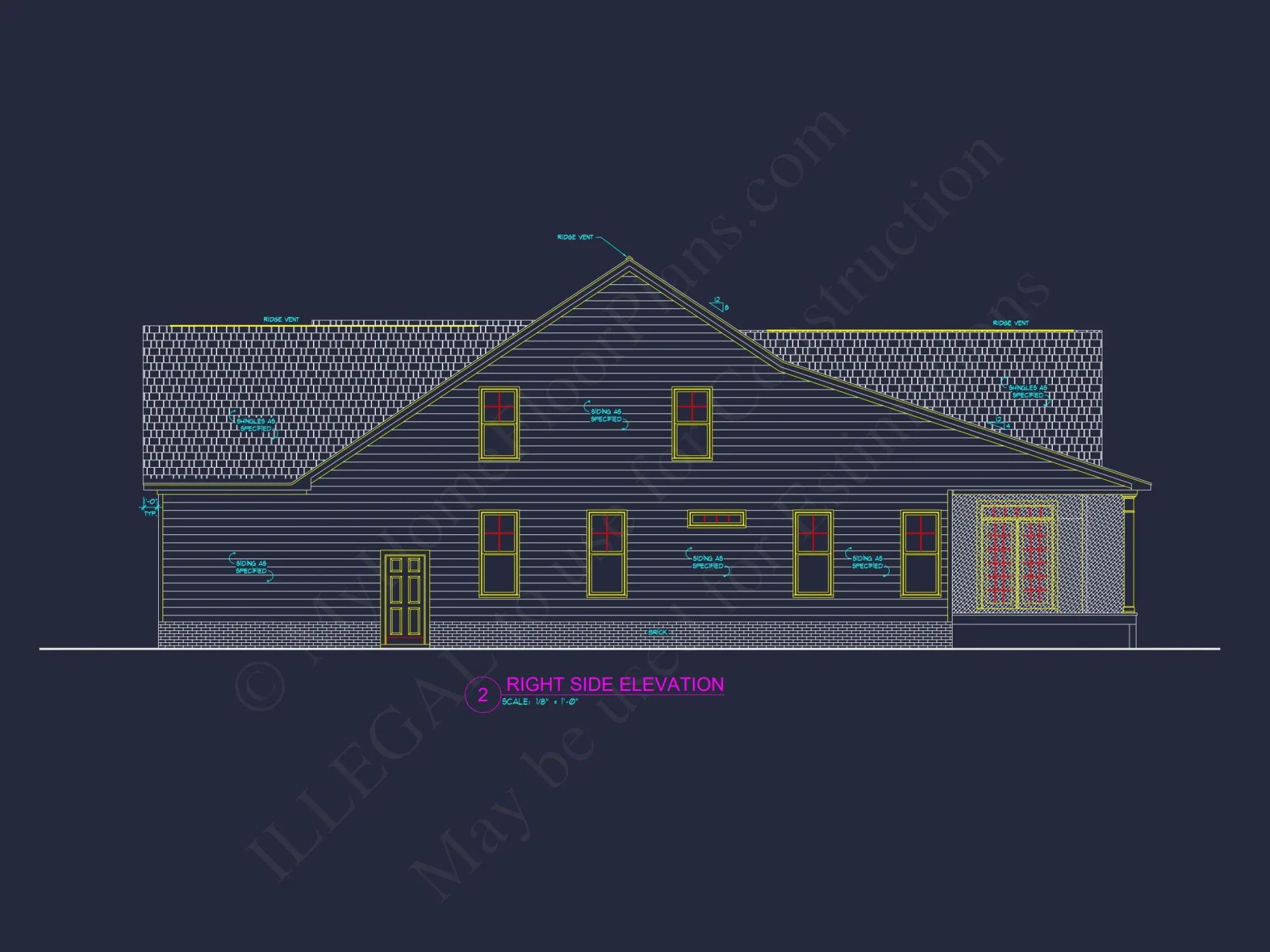 Beautiful house Plan with CAD Designs and Detailed Blueprints