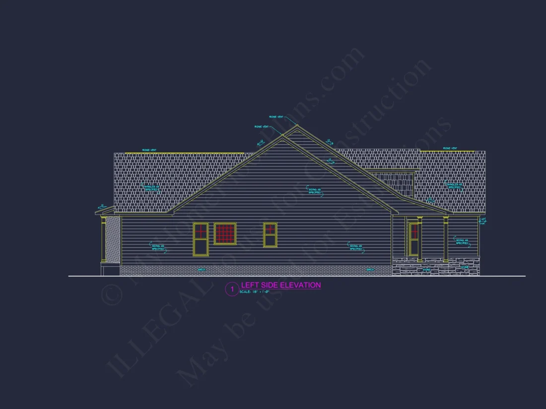 Beautiful house Plan with CAD Designs and Detailed Blueprints