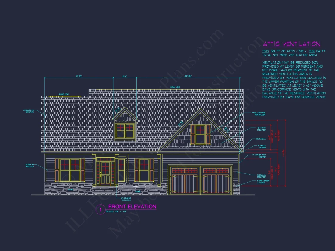 Beautiful house Plan with CAD Designs and Detailed Blueprints