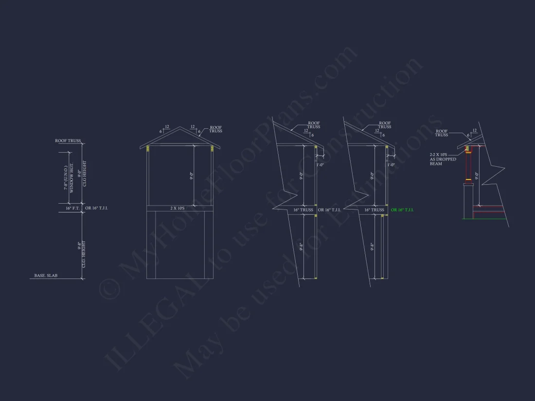 Craftsman house Plan with CAD Designs & Modern Features