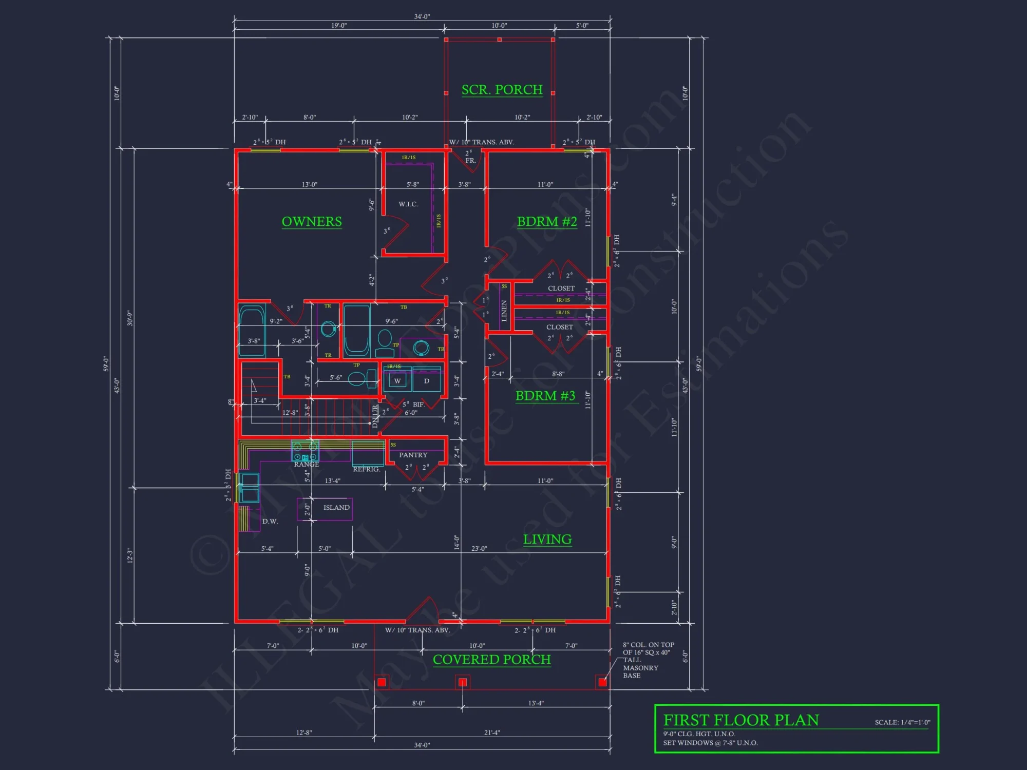 Craftsman house Plan with CAD Designs & Modern Features
