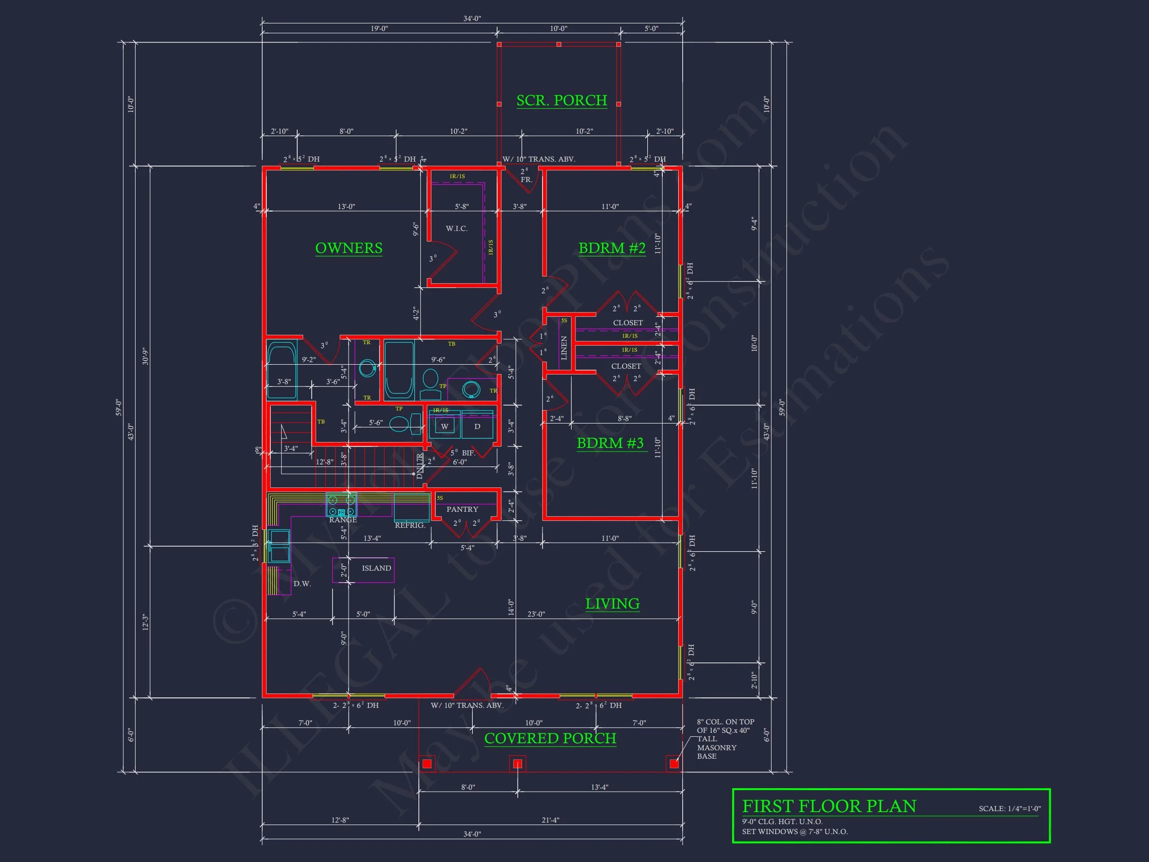 Craftsman house Plan with CAD Designs & Modern Features