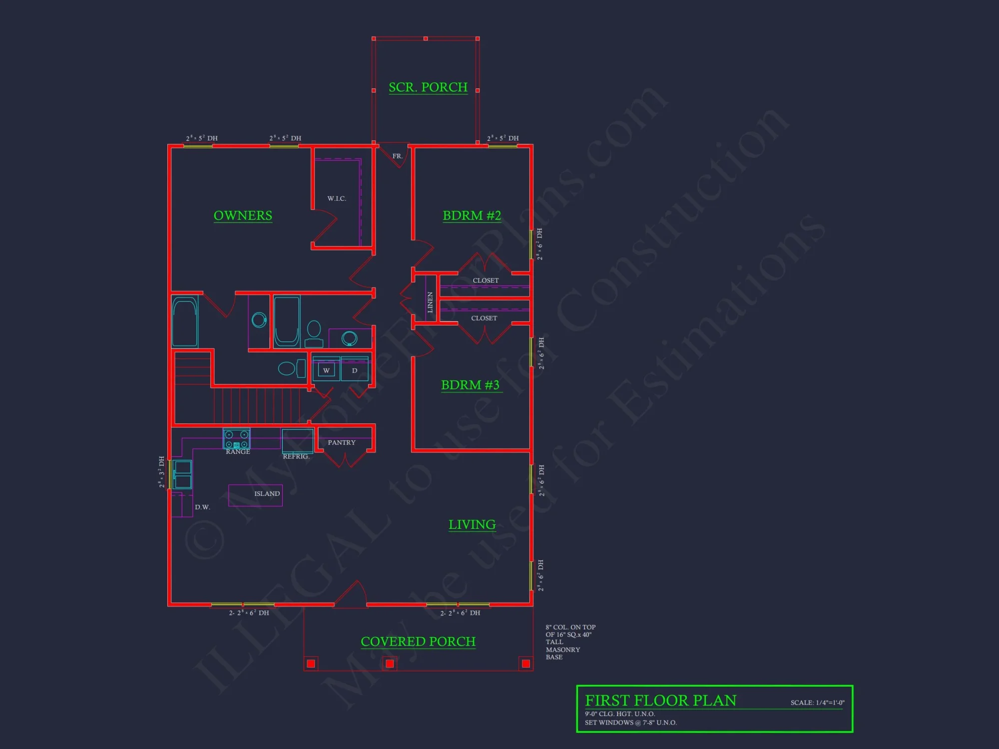 Craftsman house Plan with CAD Designs & Modern Features