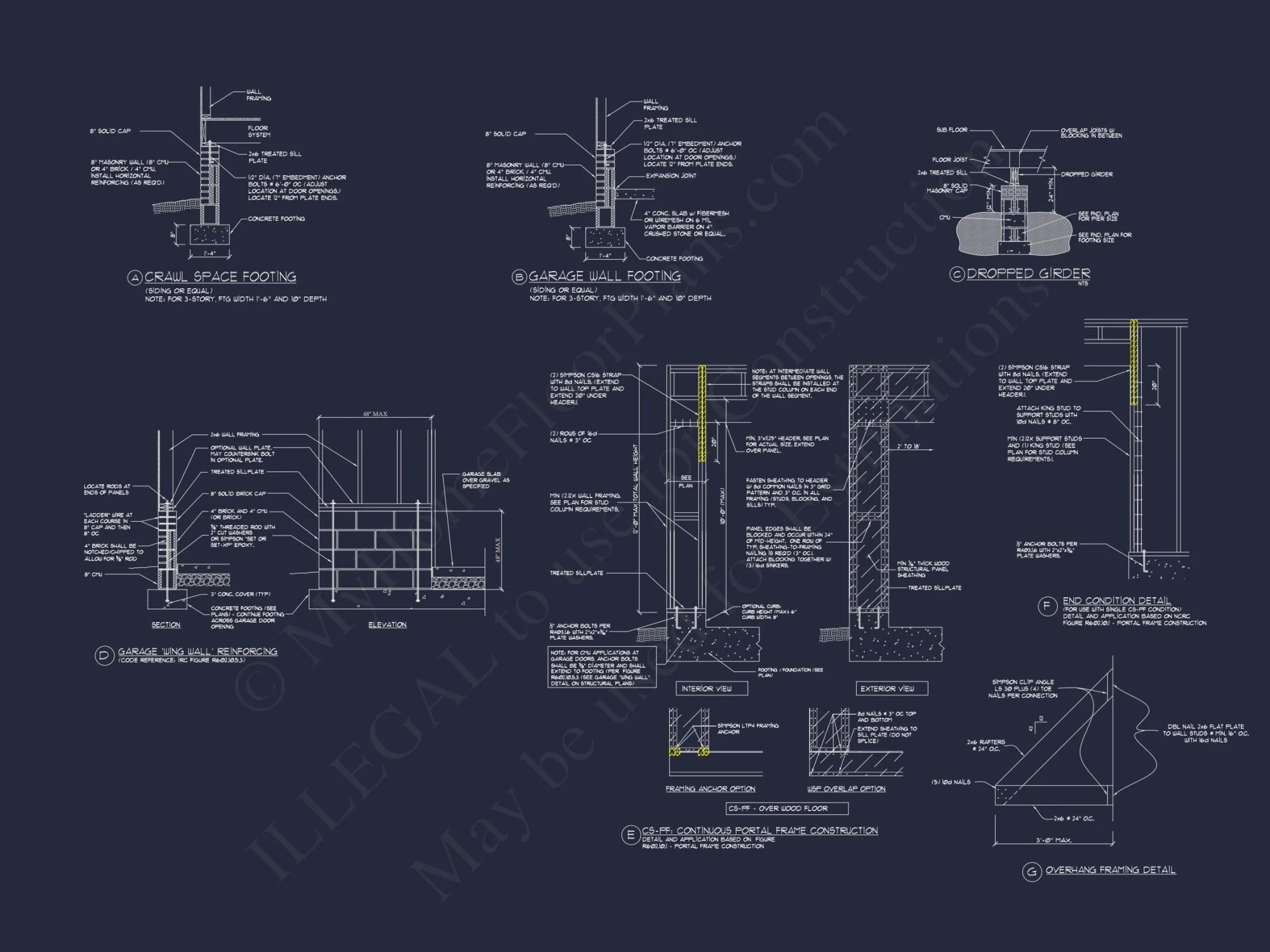 Modern Barn Style house Plan with 3 Bedrooms, 2.5 Bath, CAD Designs