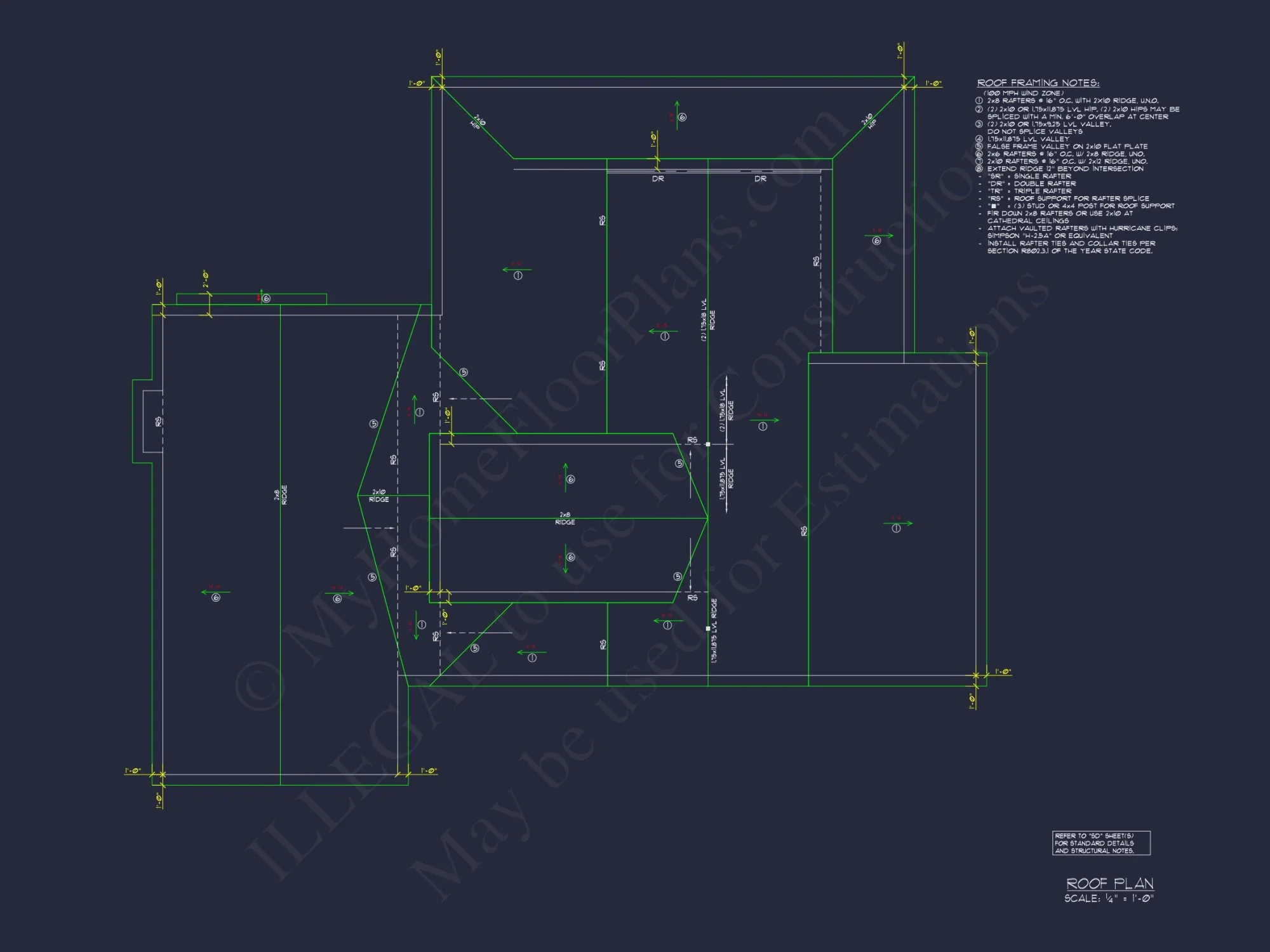 Modern Barn Style house Plan with 3 Bedrooms, 2.5 Bath, CAD Designs