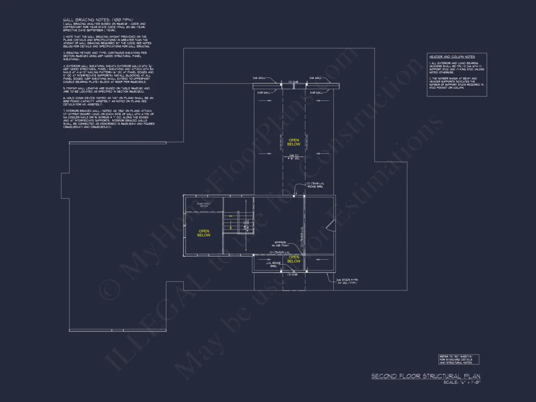 Modern Barn Style house Plan with 3 Bedrooms, 2.5 Bath, CAD Designs