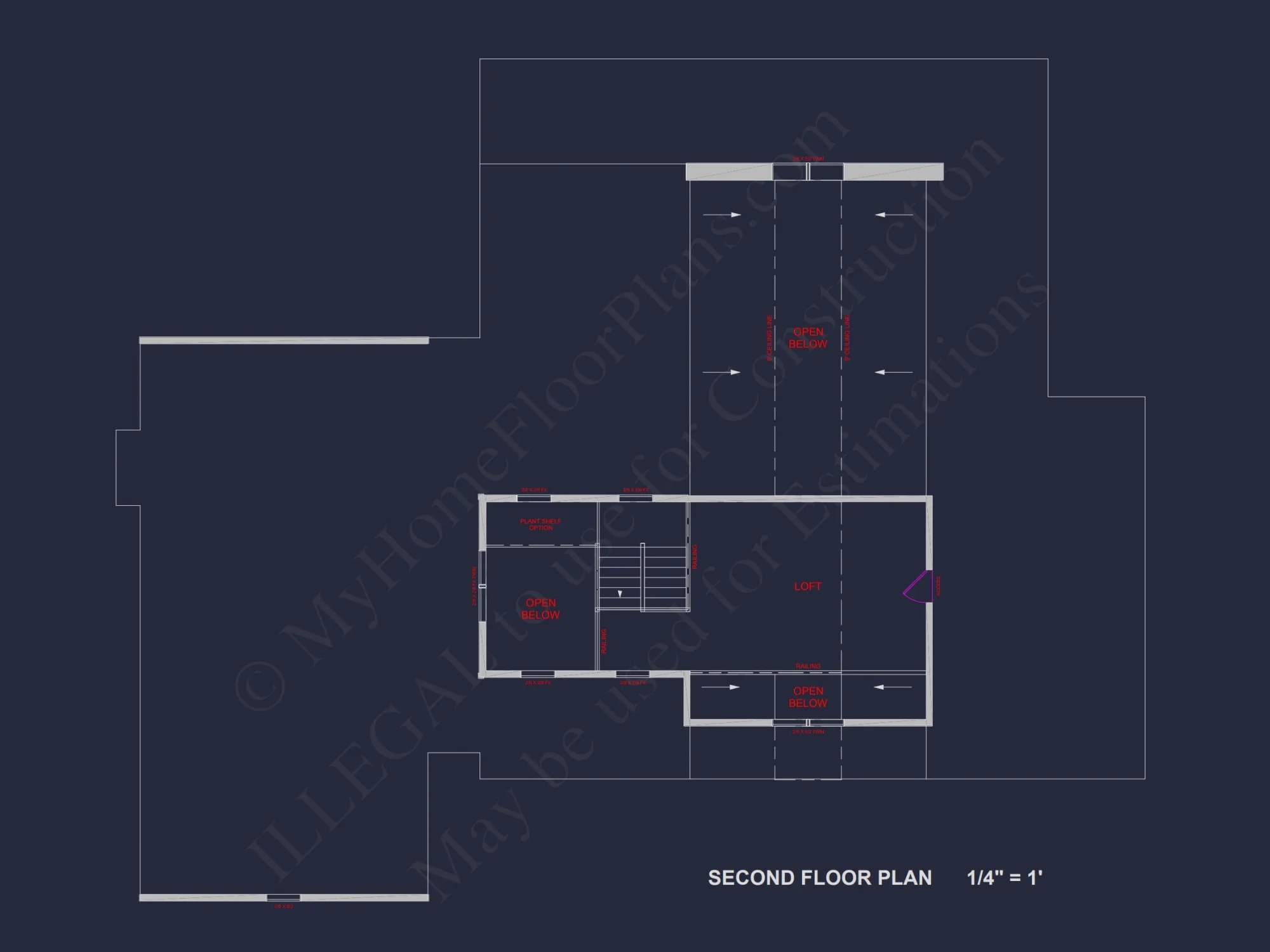 Modern Barn Style house Plan with 3 Bedrooms, 2.5 Bath, CAD Designs