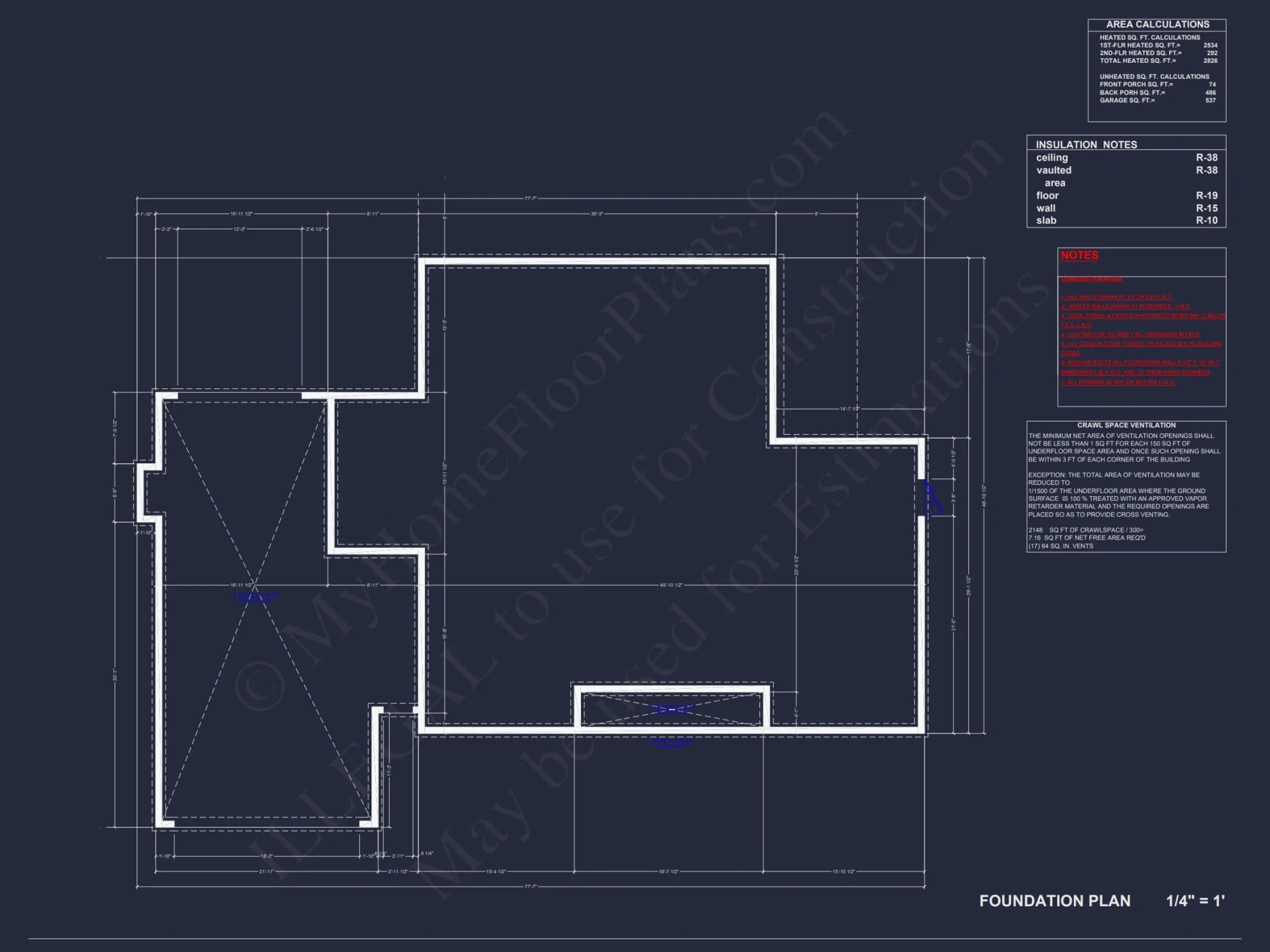 Modern Barn Style house Plan with 3 Bedrooms, 2.5 Bath, CAD Designs