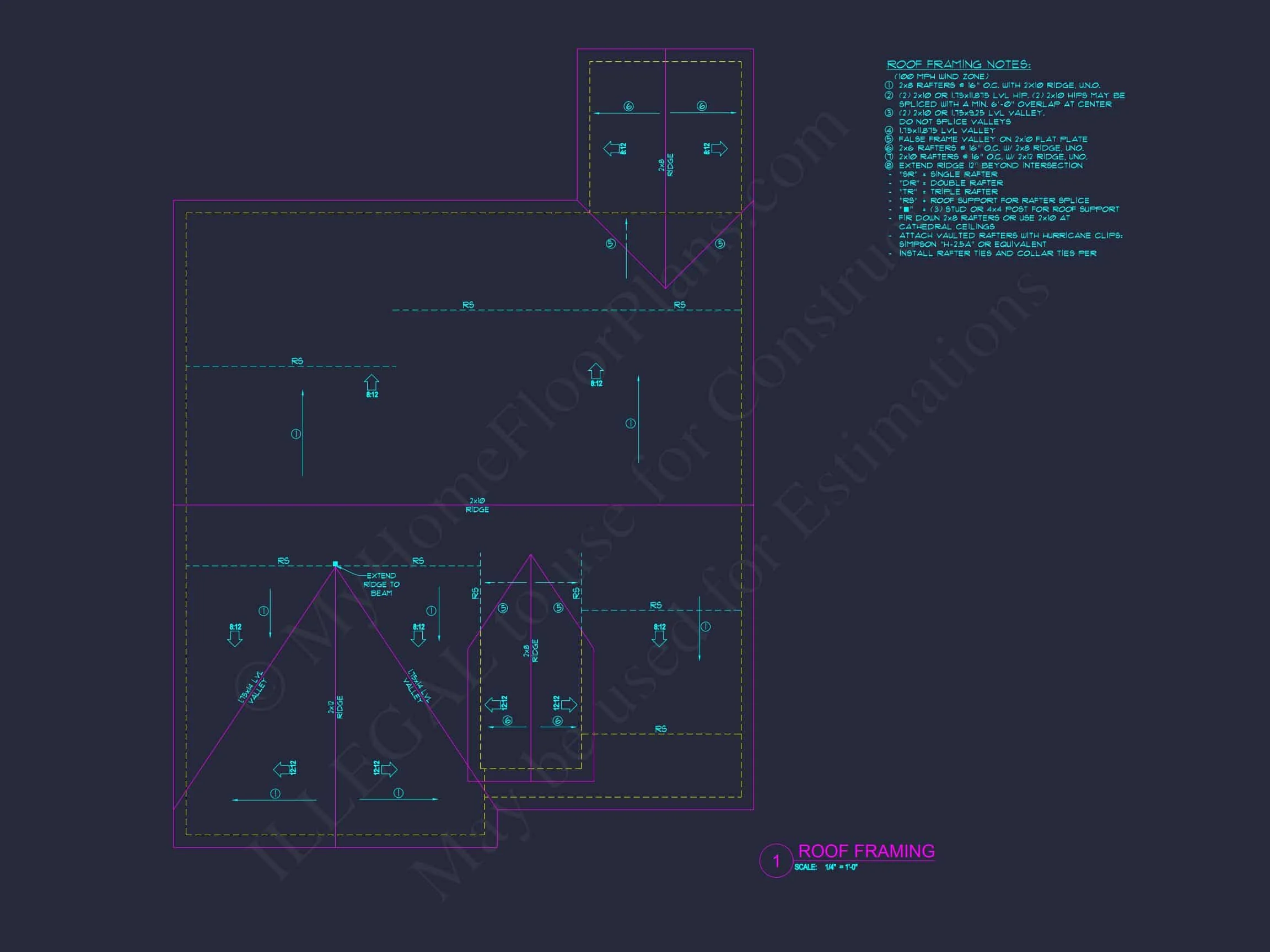 15-2055 HOUSE PLAN - Craftsman House Plan: 1.5 Story Floor Design with CAD Blueprint 14 Craftsman house Plan: 1.5 Story Floor Design with CAD Blueprint