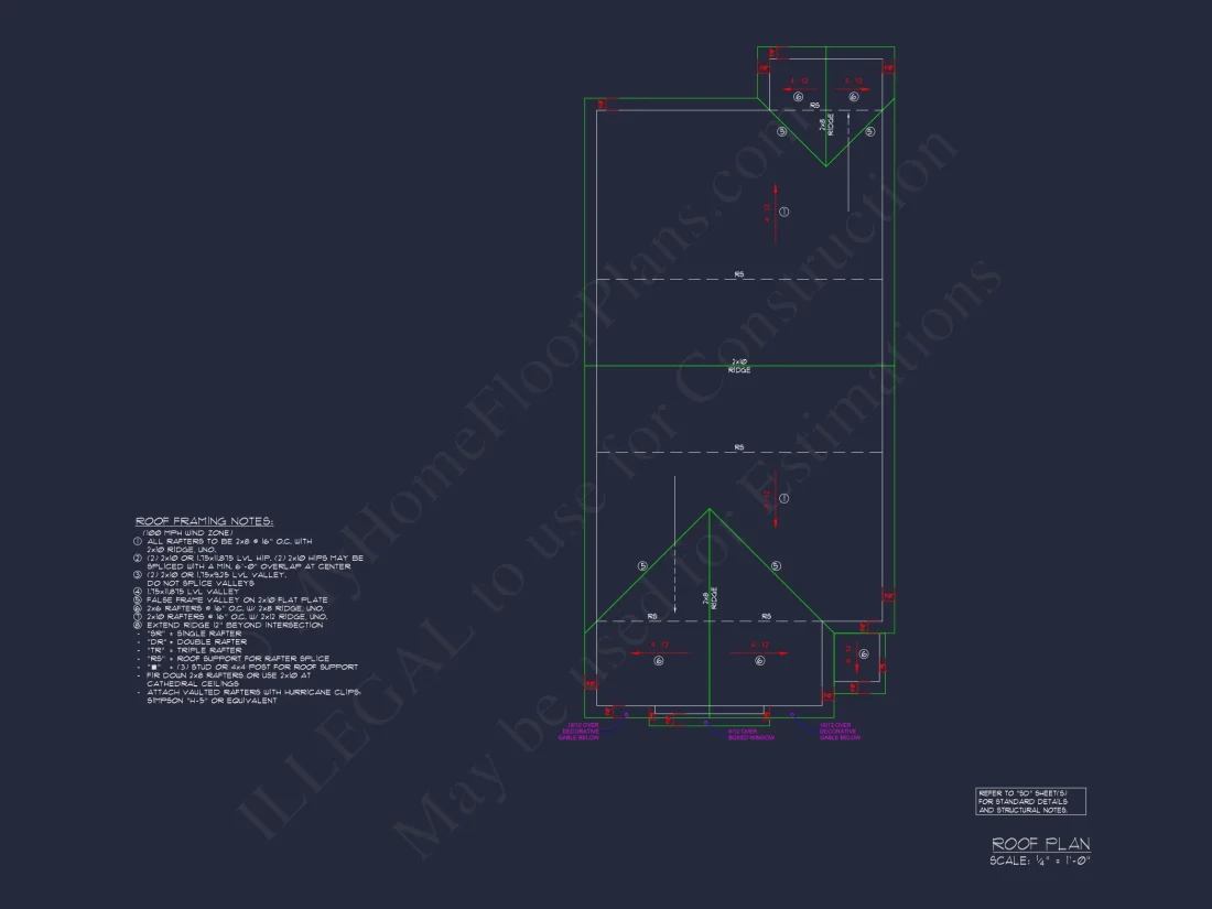 Modern 2-Story house Plan with Open Floor Plan and Mudroom