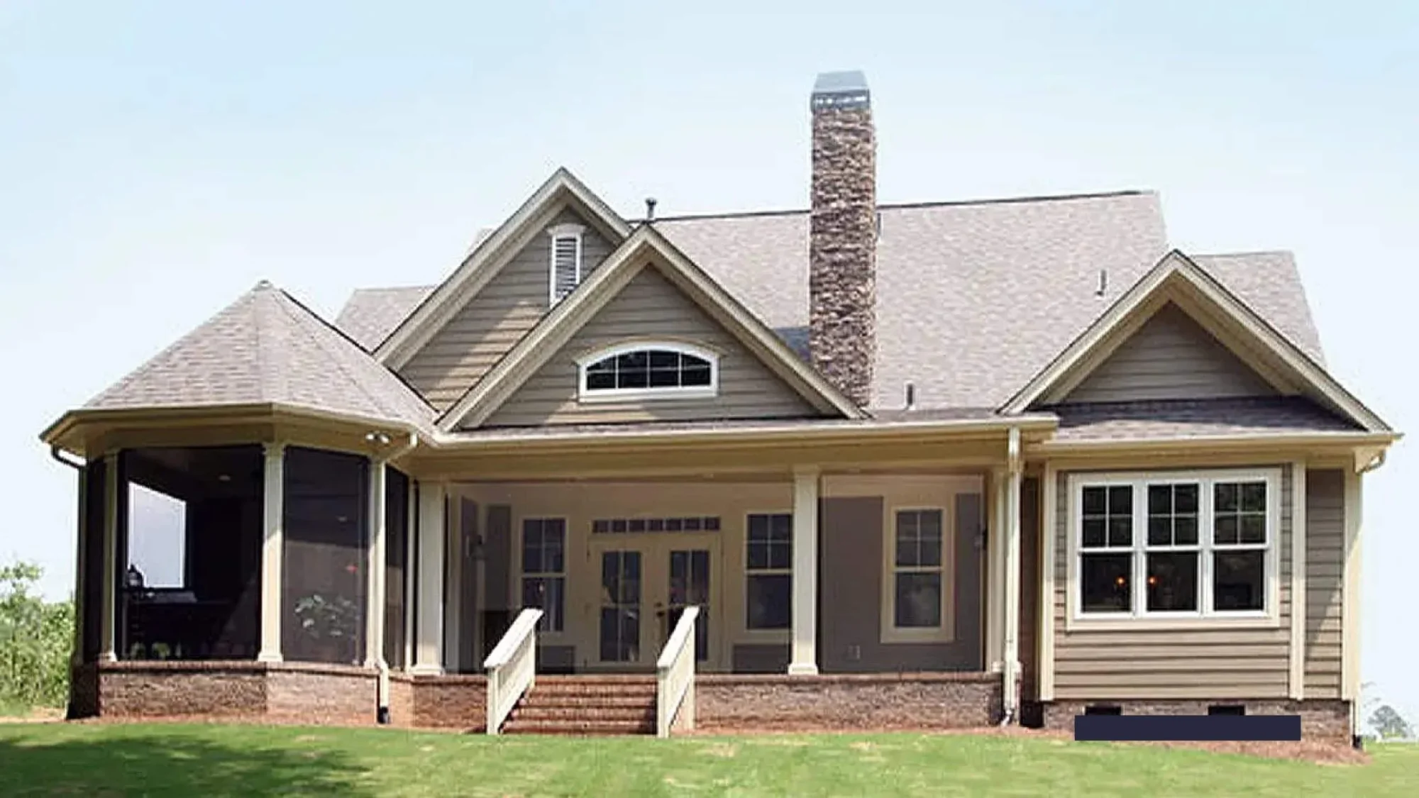 Spacious 2-Story house Floor Plan with 4 Bedrooms and CAD Design