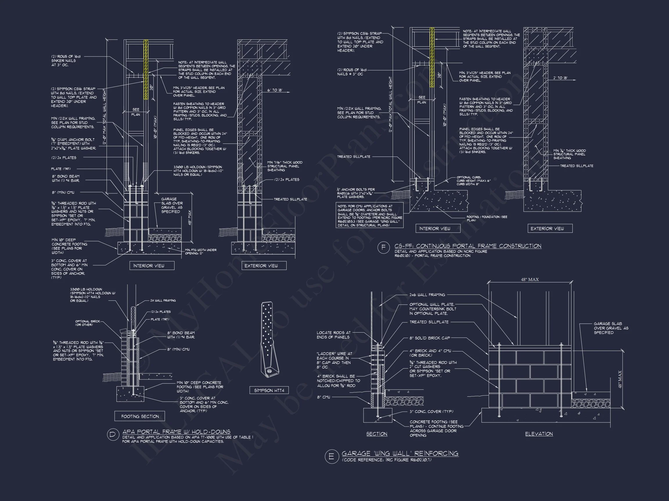 15-1905 HOUSE PLAN - Traditional Colonial Home Plan - 3-Bed, 2-Bath, 1,526 SF 17 Classic Two-Story house Plan with CAD Designs and Blueprints