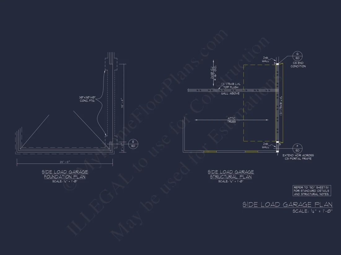 Classic Two-Story house Plan with CAD Designs and Blueprints