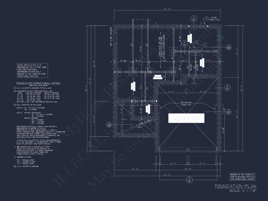 Classic Two-Story house Plan with CAD Designs and Blueprints