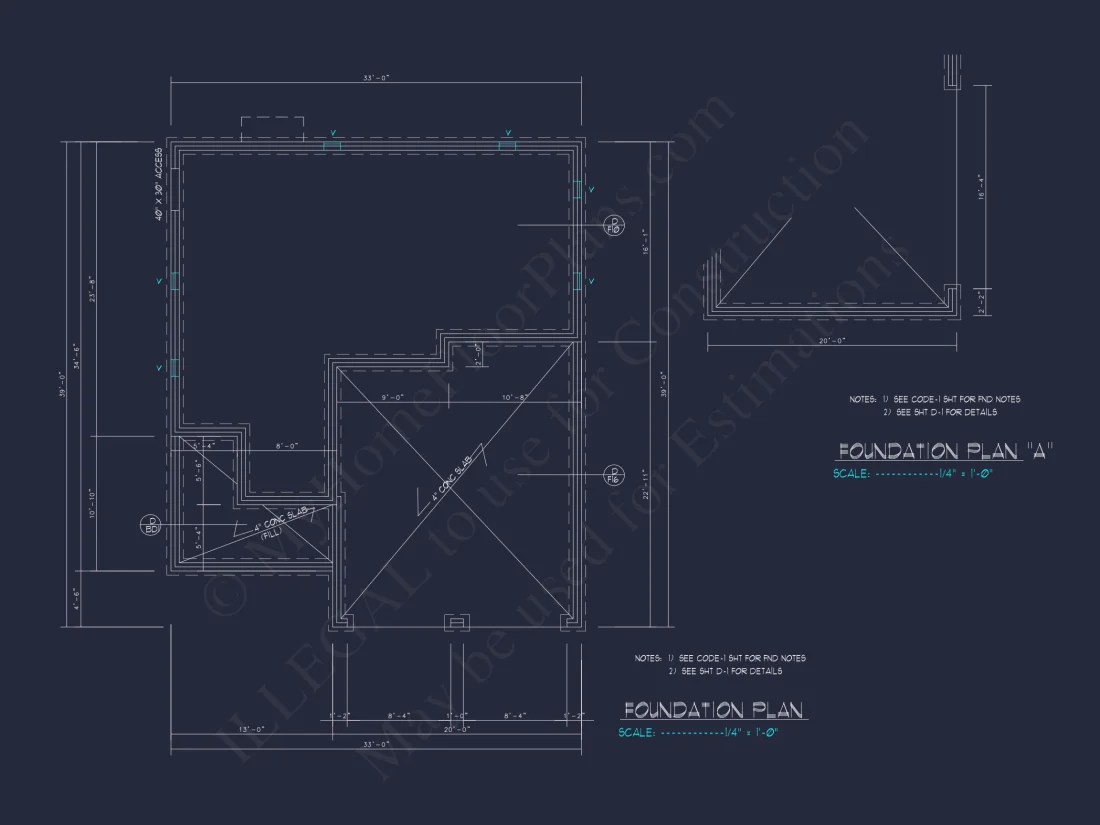 Classic Two-Story house Plan with CAD Designs and Blueprints