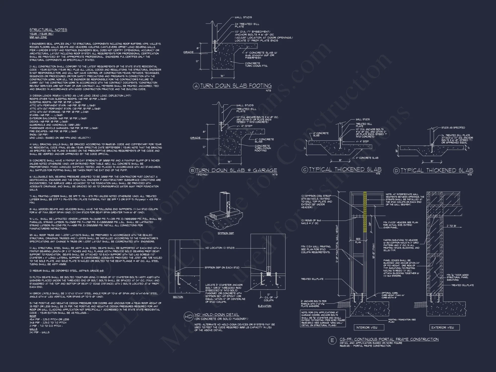 Traditional 2-Story house Plan with CAD Blueprints & Designs