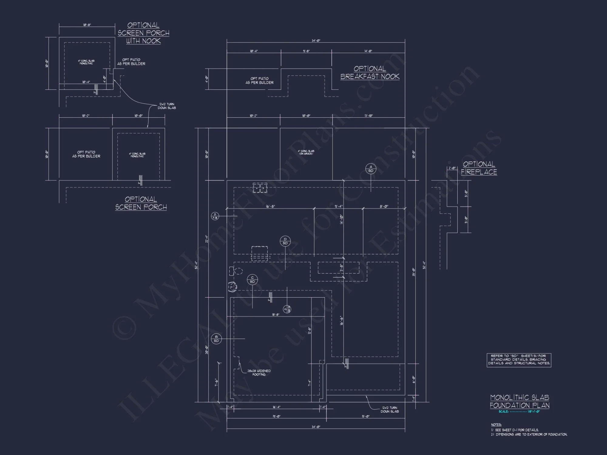 Traditional 2-Story house Plan with CAD Blueprints & Designs