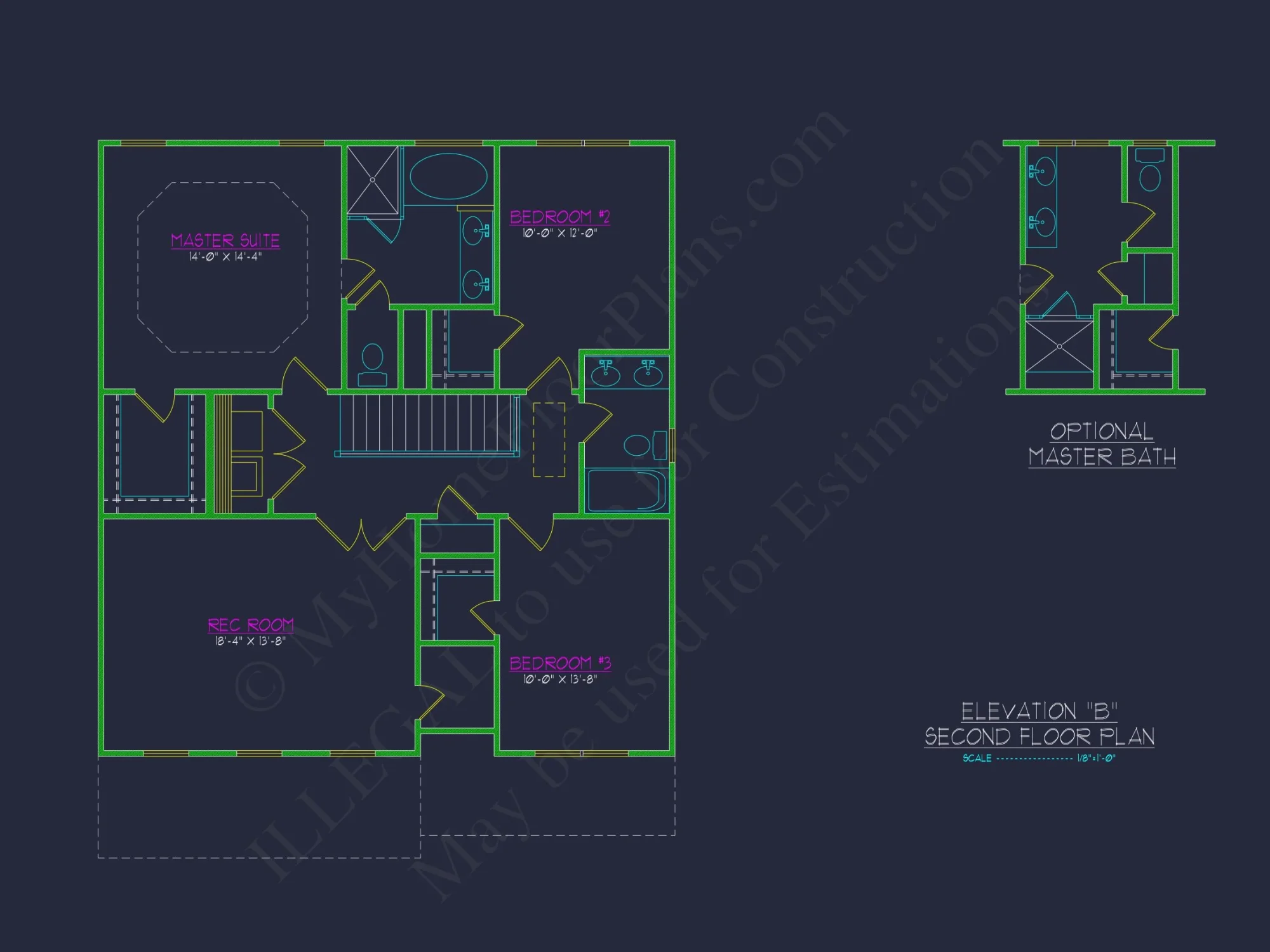 Traditional 2-Story house Plan with CAD Blueprints & Designs