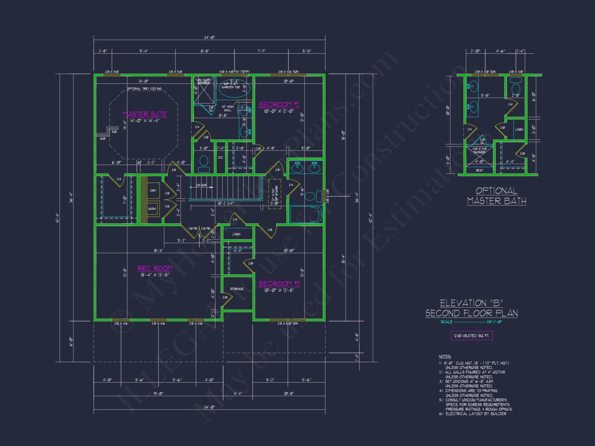 Traditional 2-Story house Plan with CAD Blueprints & Designs