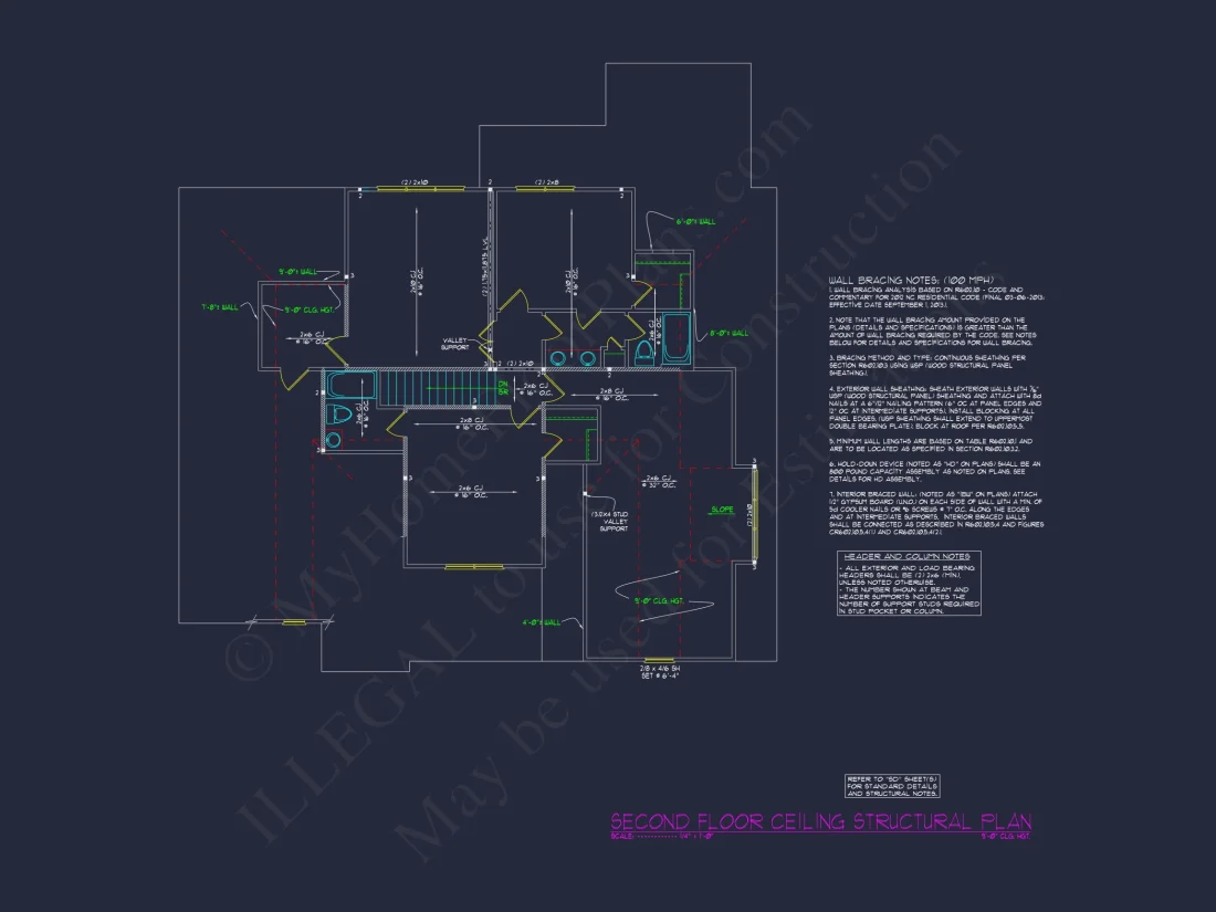 Stunning house Floor Plan: Architectural CAD & Designs