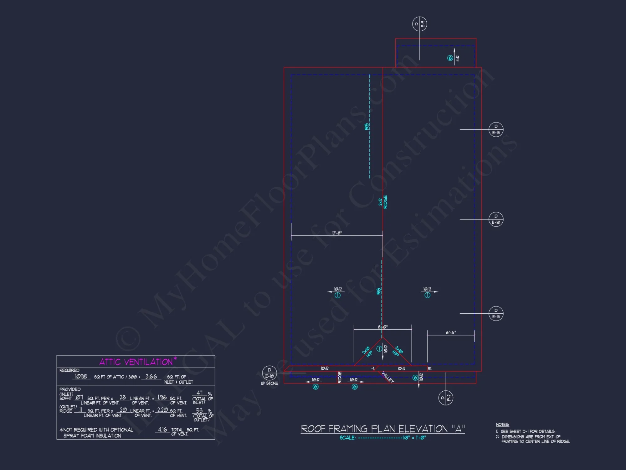 Modern house Plan: 2-Story Floor Plan with CAD Designs