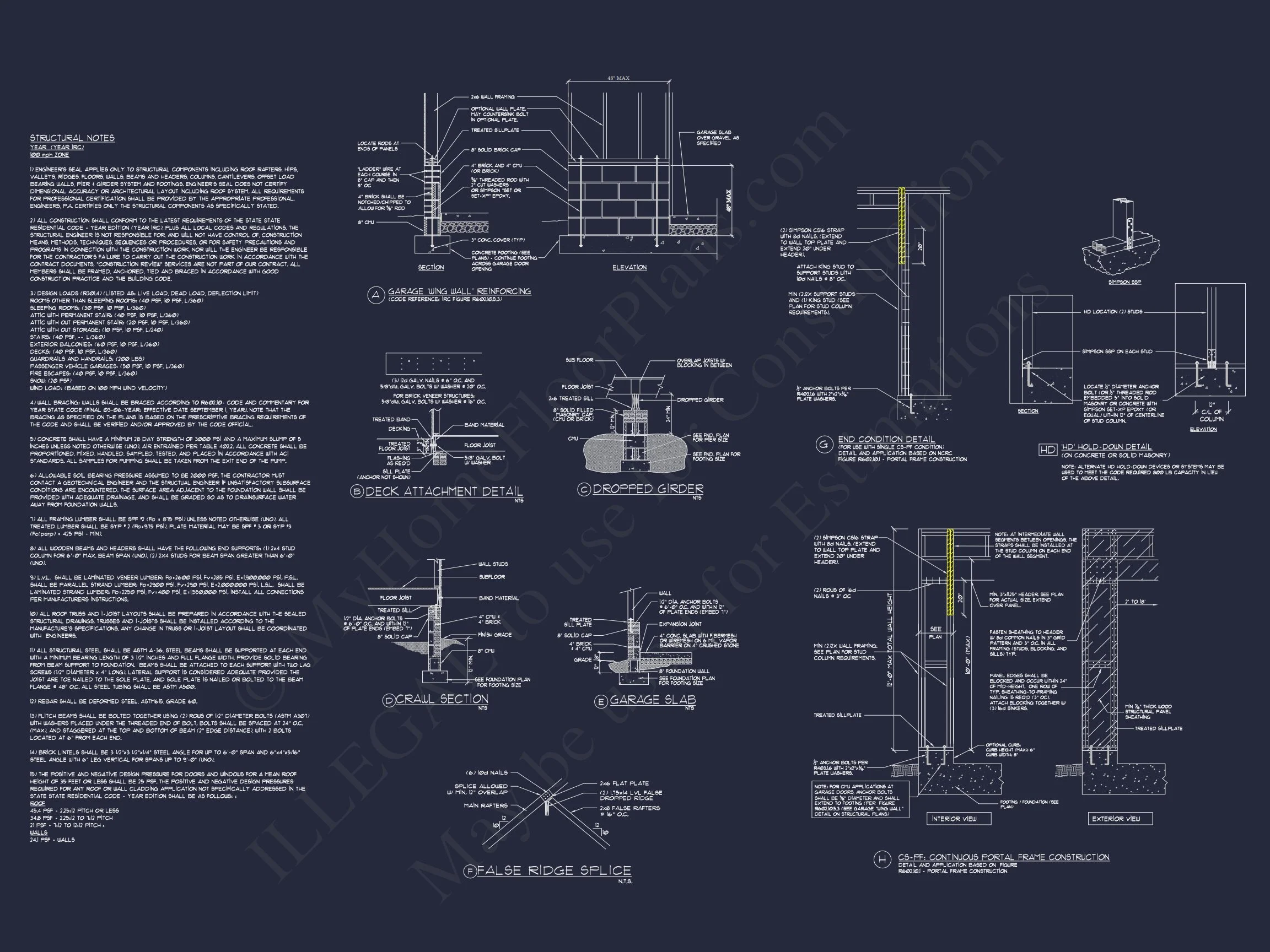 15-1630 HOUSE PLAN - Modern Farmhouse Home Plan - 3-Bed, 2.5-Bath, 2,650 SF 14 Perfect house Plan: Architectural Design Blueprint