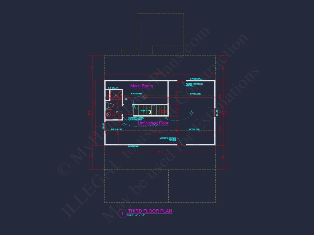 "Modern suburban house blueprint showing spacious floor plans and CAD designs"