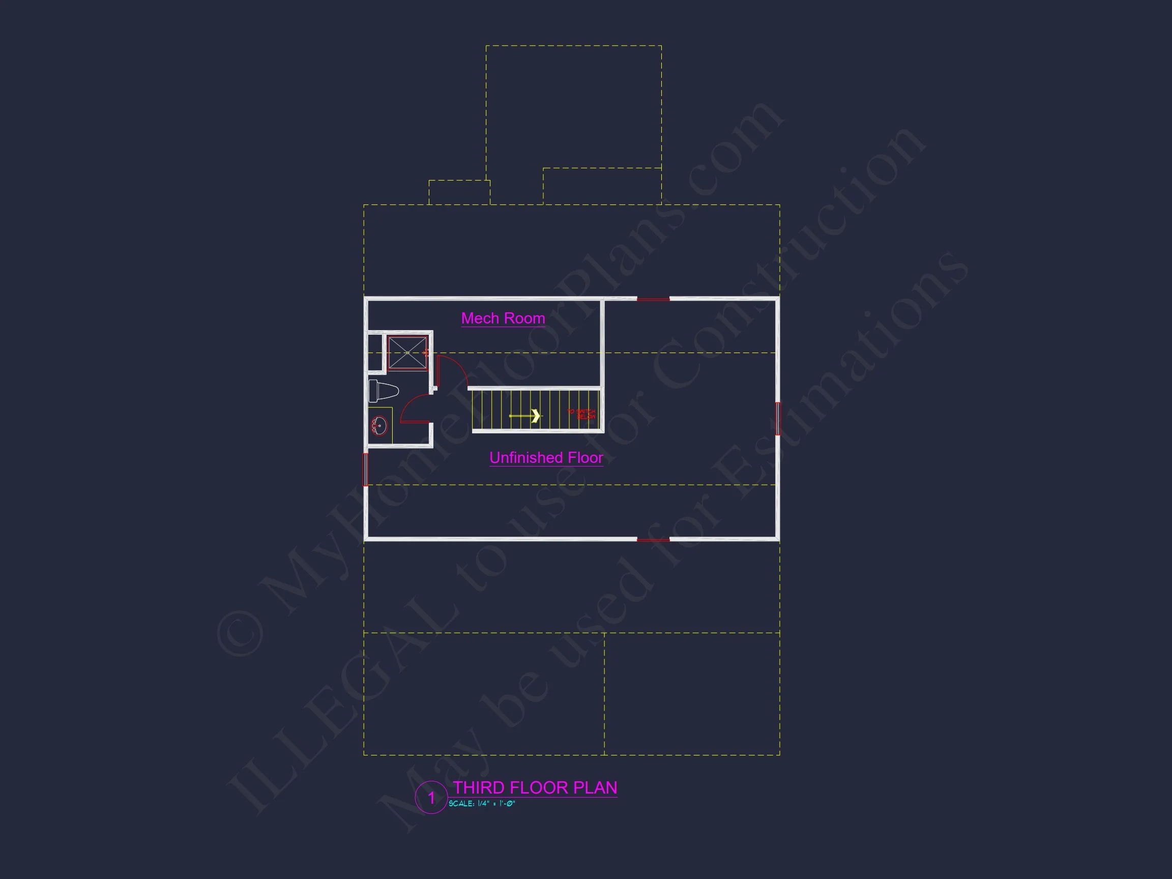Modern Suburban house Plan with Spacious Floor Plans and CAD Designs