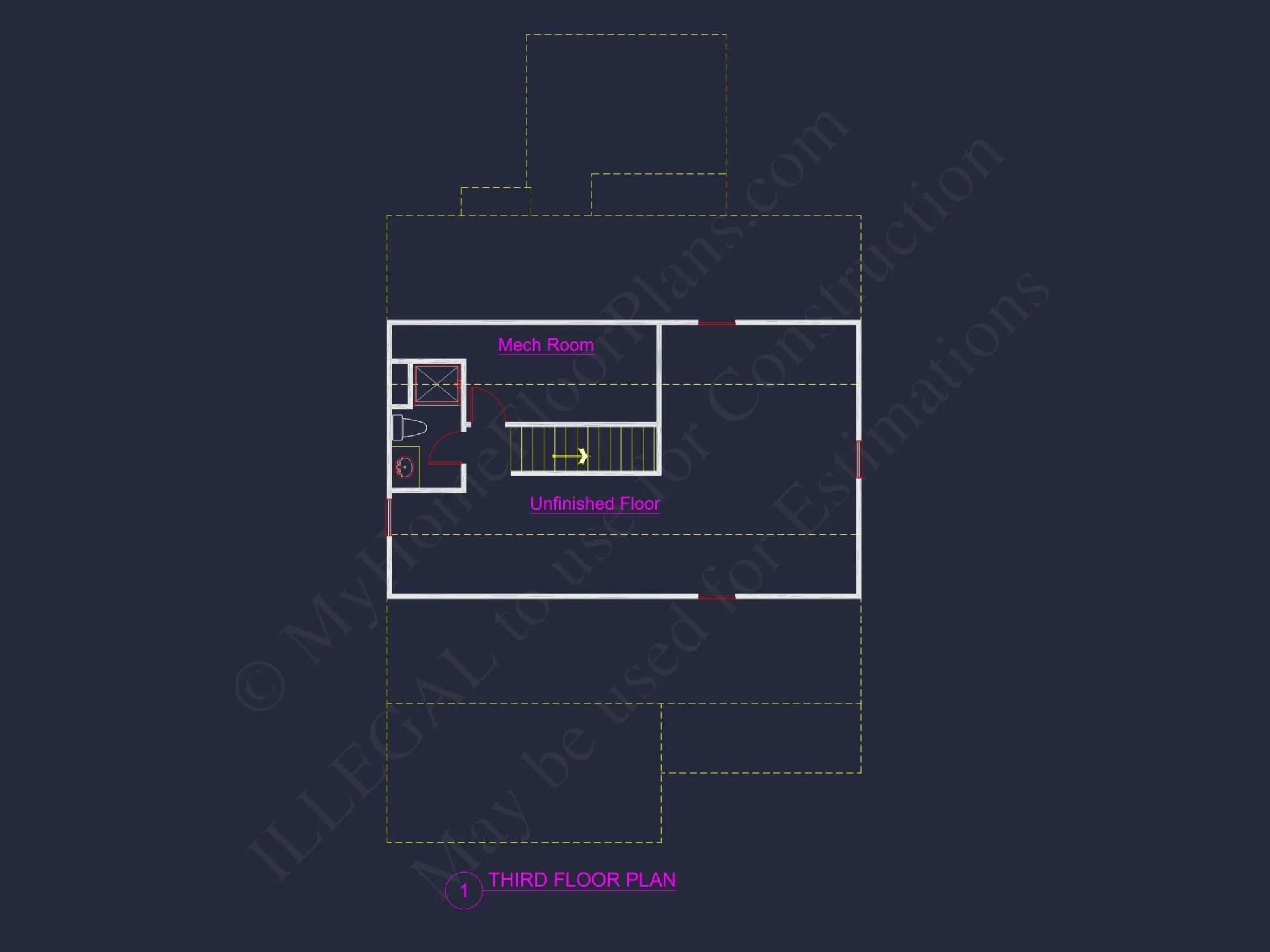 Craftsman house Plan: 2-Story Floor Plan with 4 Beds & CAD Designs