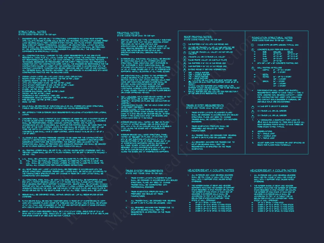Craftsman house Plan CAD Blueprint with Spacious Floor Designs