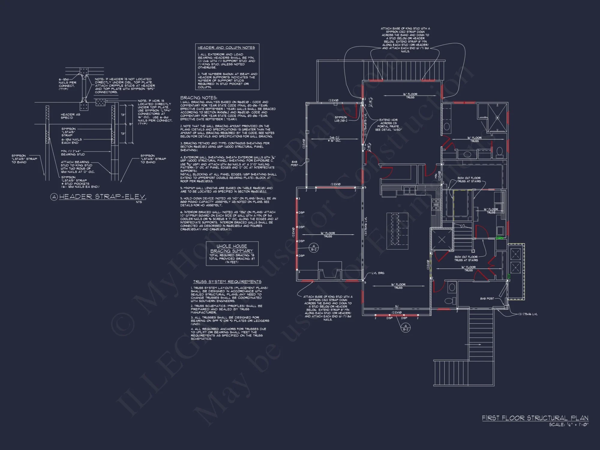 Coastal Beach House Floor Plan with 2.5 Stories and CAD Design
