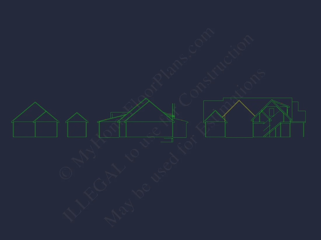 Craftsman house Floor Plan with Bonus Room and Open Design