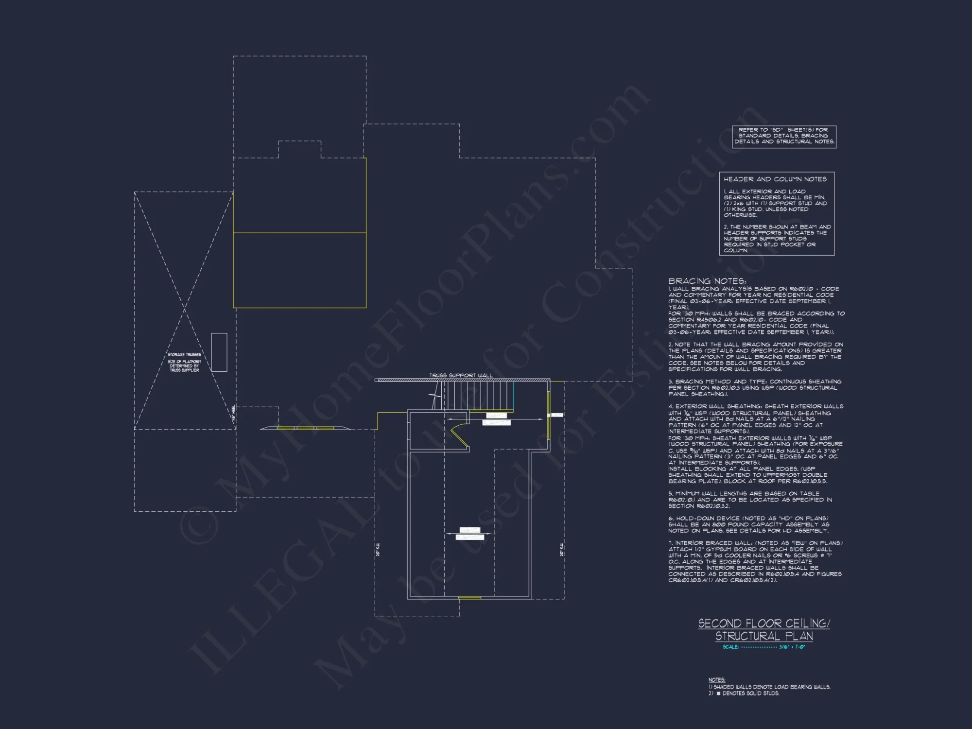 Craftsman house Floor Plan with Bonus Room and Open Design