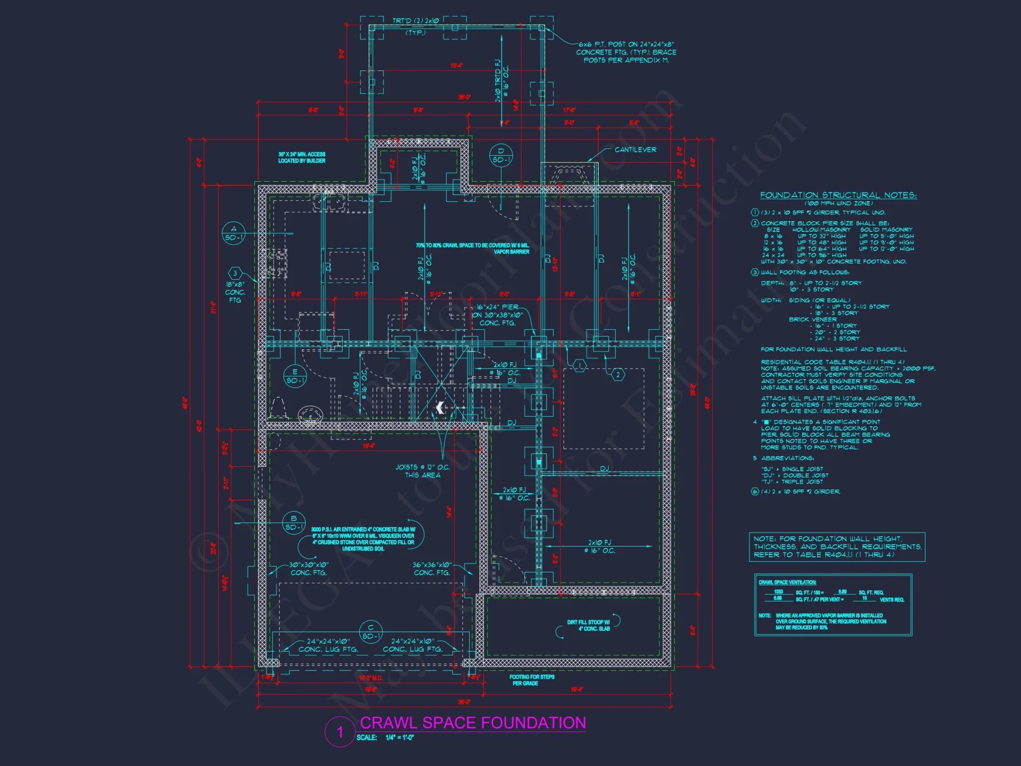 Traditional house Plan with Open Floor Blueprint Designs