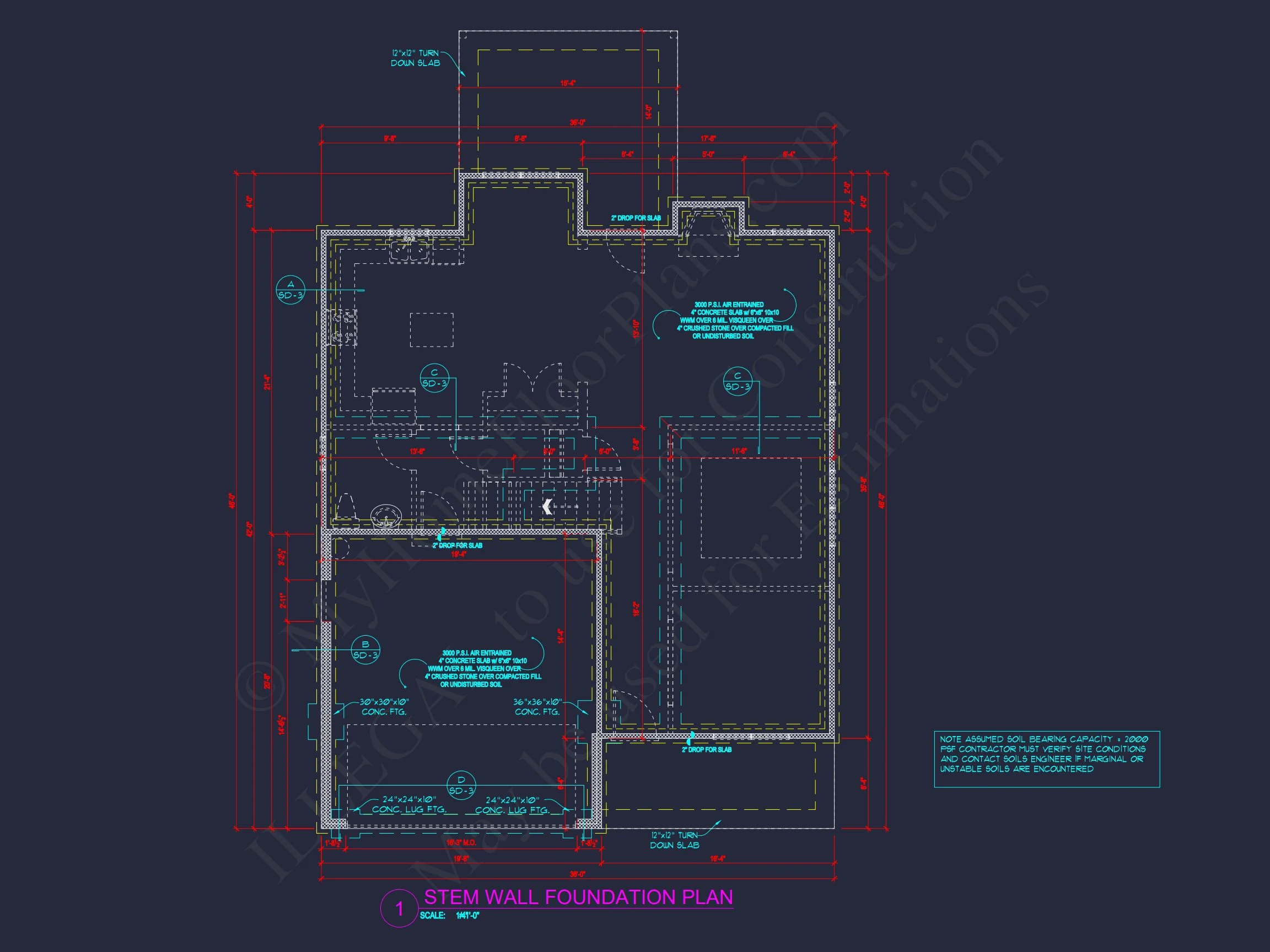 Traditional house Plan with Open Floor Blueprint Designs